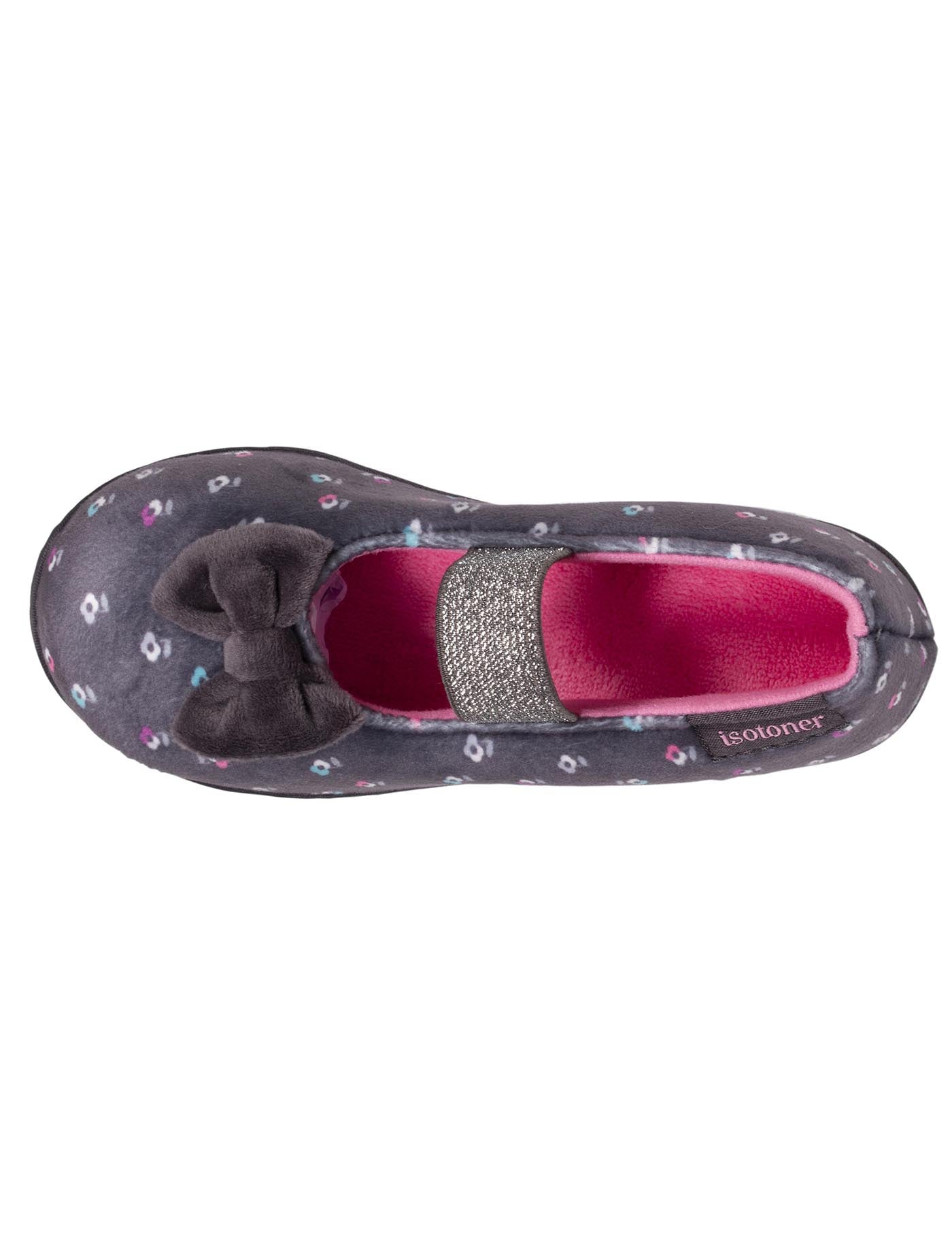 isotoner-chaussons-ballerines-enfant-fleurs-fille image 7