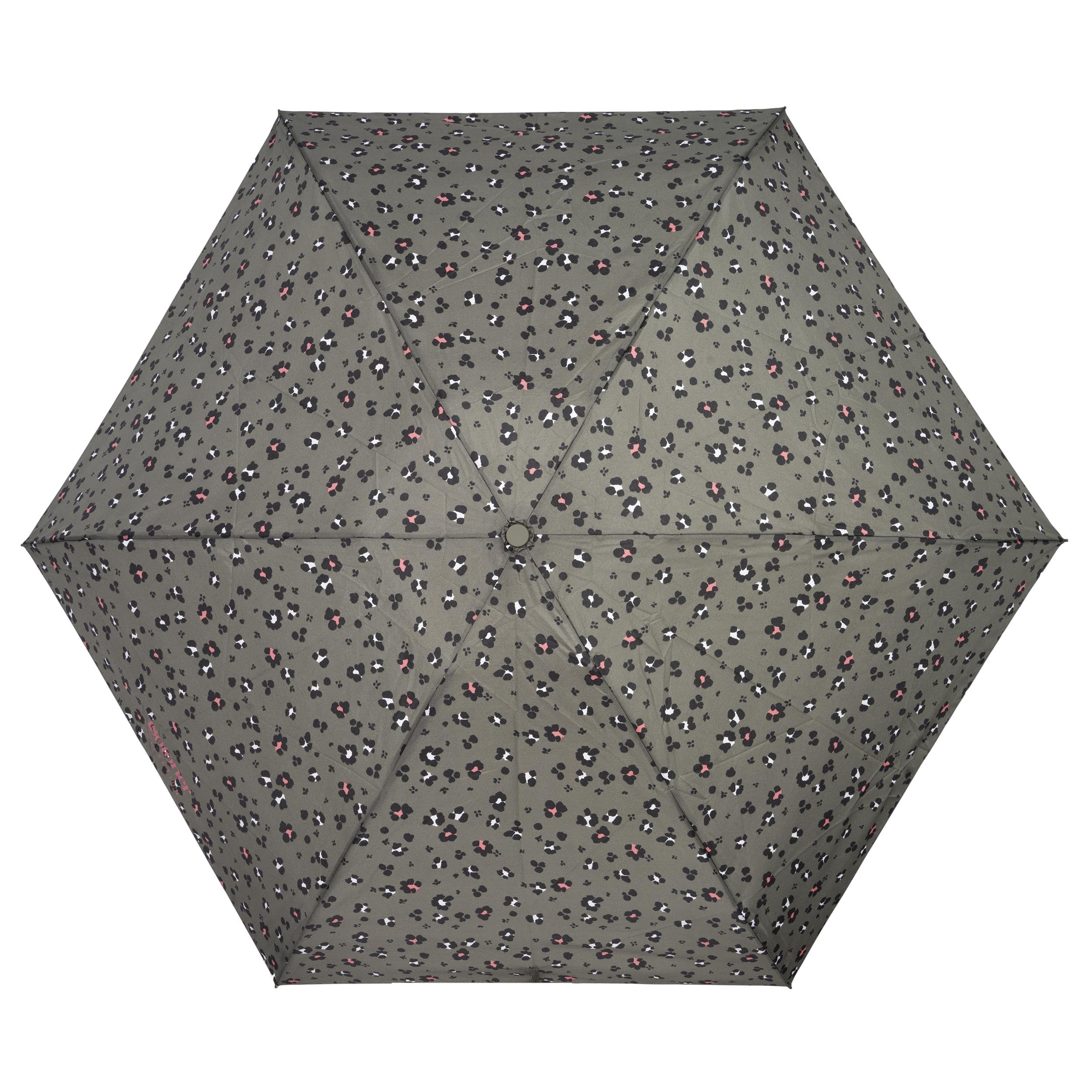 isotoner-parapluie-mini-auto-l-opard-kaki image 3
