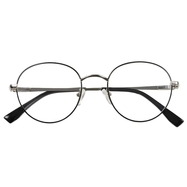 isotoner-loupes-de-lecture-mixte-m-tallique-noir-argent image 1
