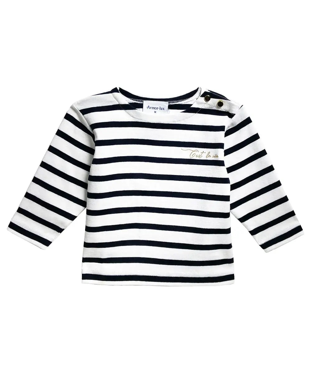cache-c-ur-marini-re-b-b-morgat-manches-longues-blanc-marine image 1