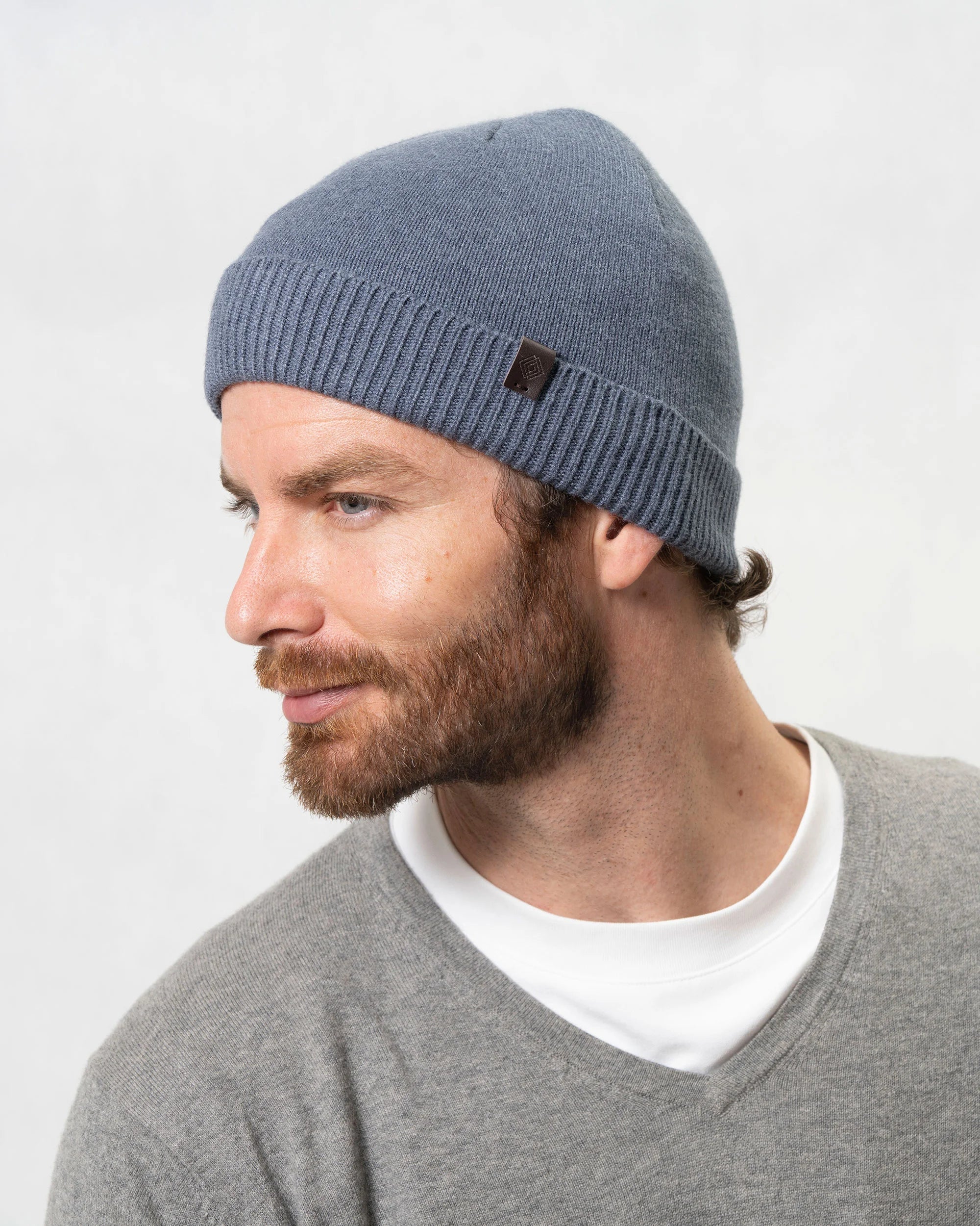 isotoner-bonnet-homme-court-revers-denim-docker image 2