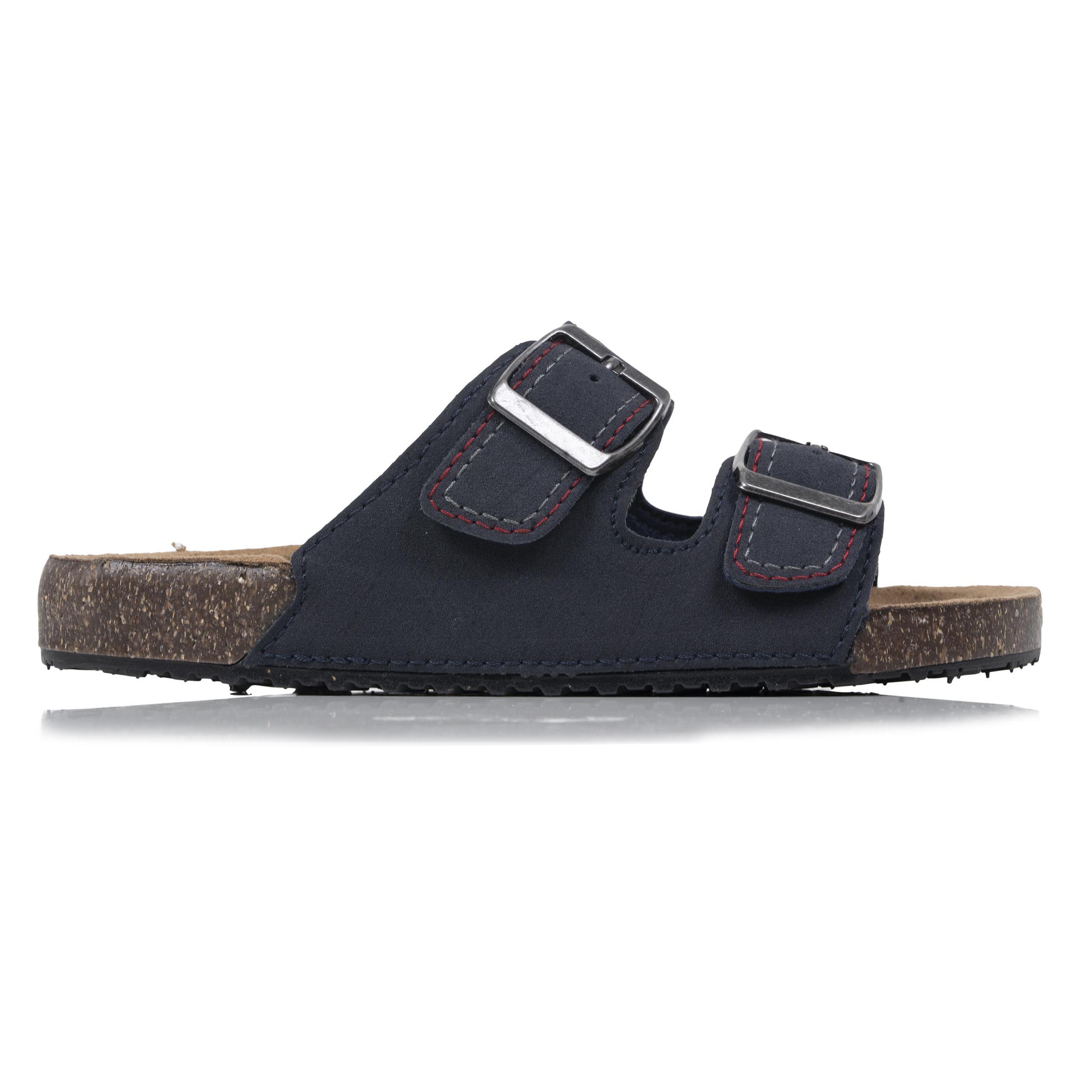 isotoner-mules-sandales-enfant-double-bride-marine image 8