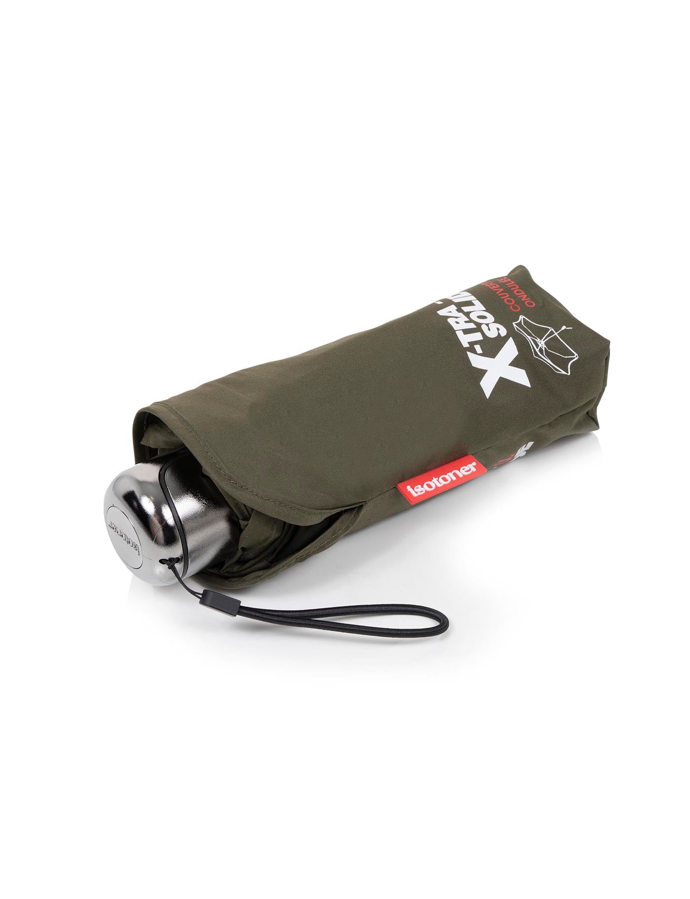 isotoner-parapluie-mini-x-tra-solide-kaki-17-5-cm image 6