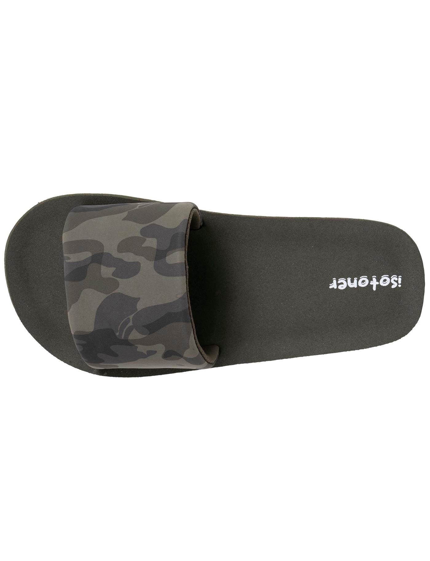 isotoner-mules-claquettes-enfant-camouflage-kaki image 7