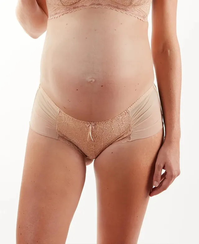 cache-c-ur-iris-shorty-grossesse-taille-basse-nude image 1