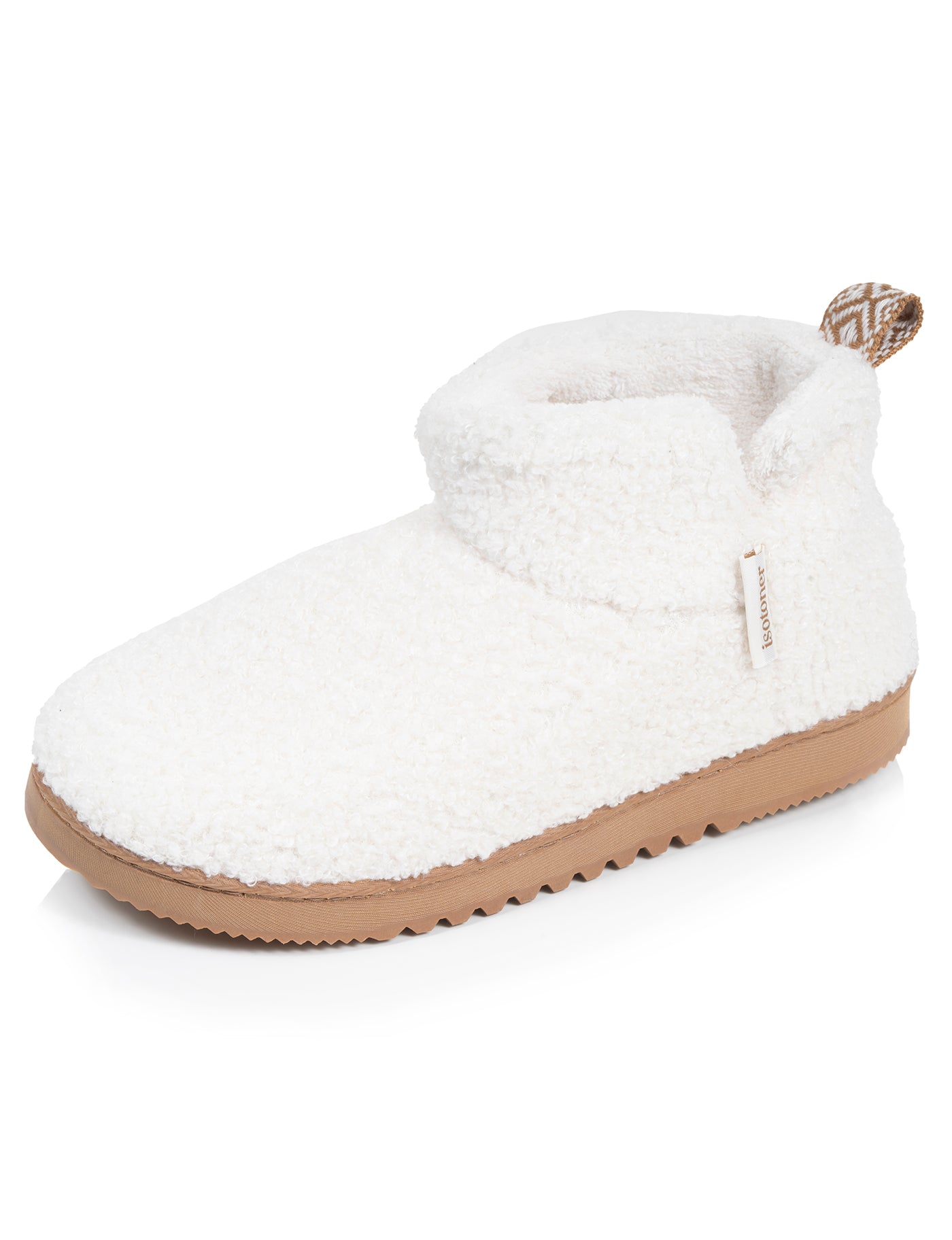 isotoner-chaussons-bottillons-femme-ivoire-sherpa image 6