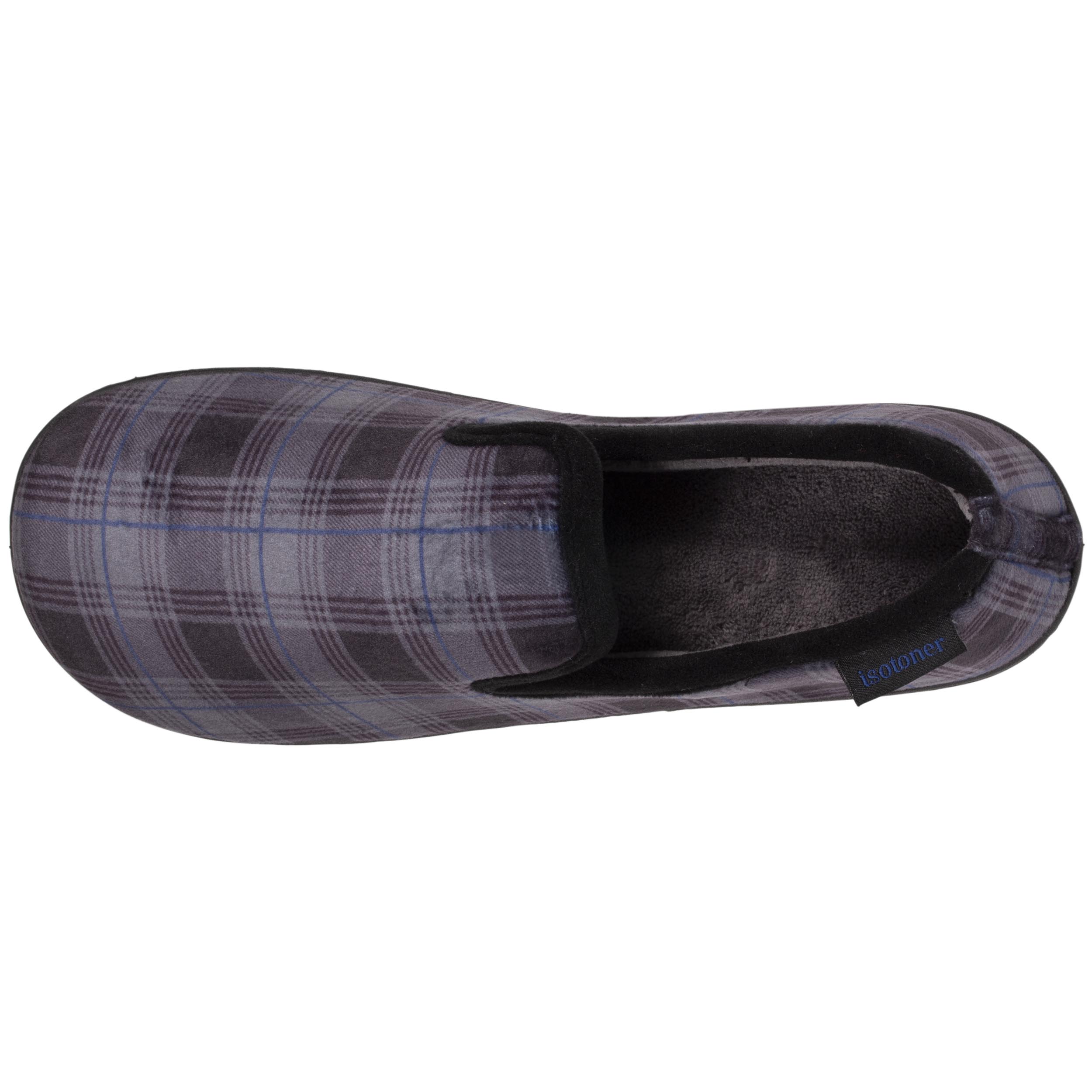 isotoner-chaussons-charentaises-homme-tartan image 3
