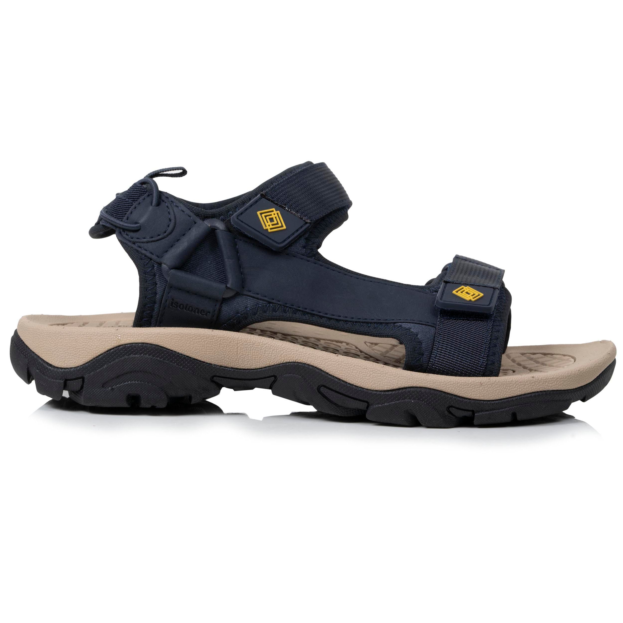 isotoner-sandales-homme-sport-bleu-marine-everywear image 8