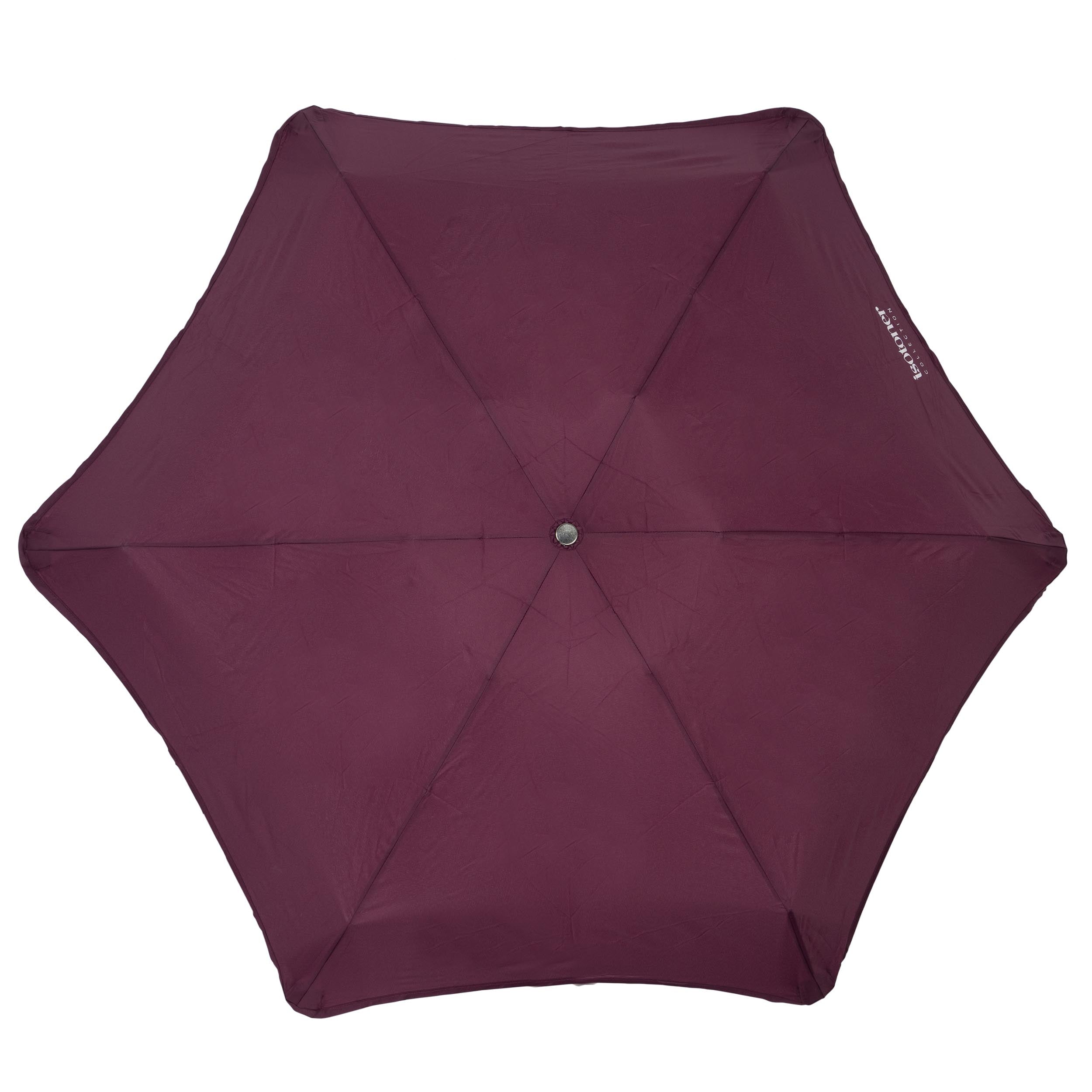 isotoner-parapluie-x-tra-solide-alpha-23-cm-prune image 4