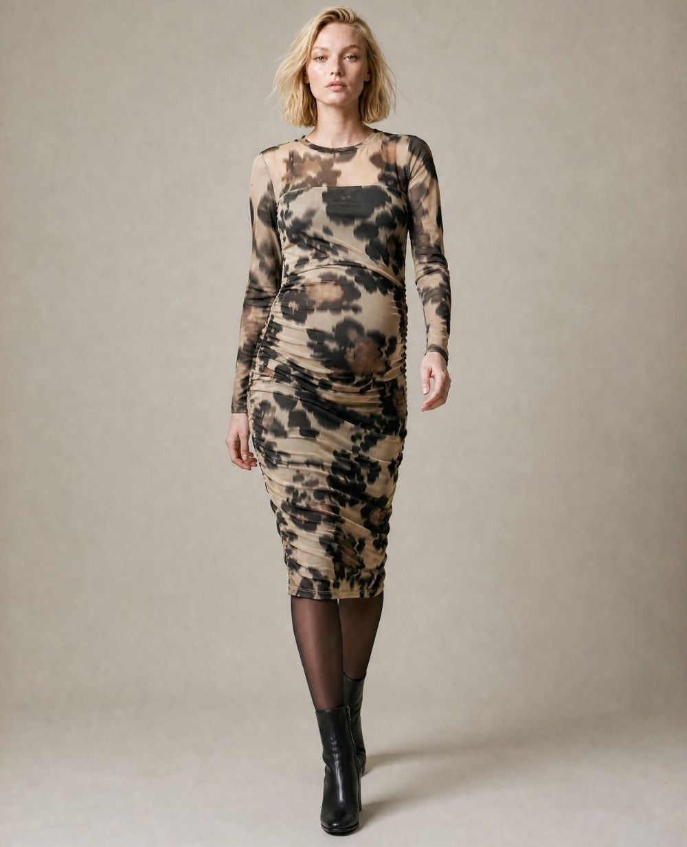 cache-c-ur-robe-d-allaitement-vanessa-beige image 1