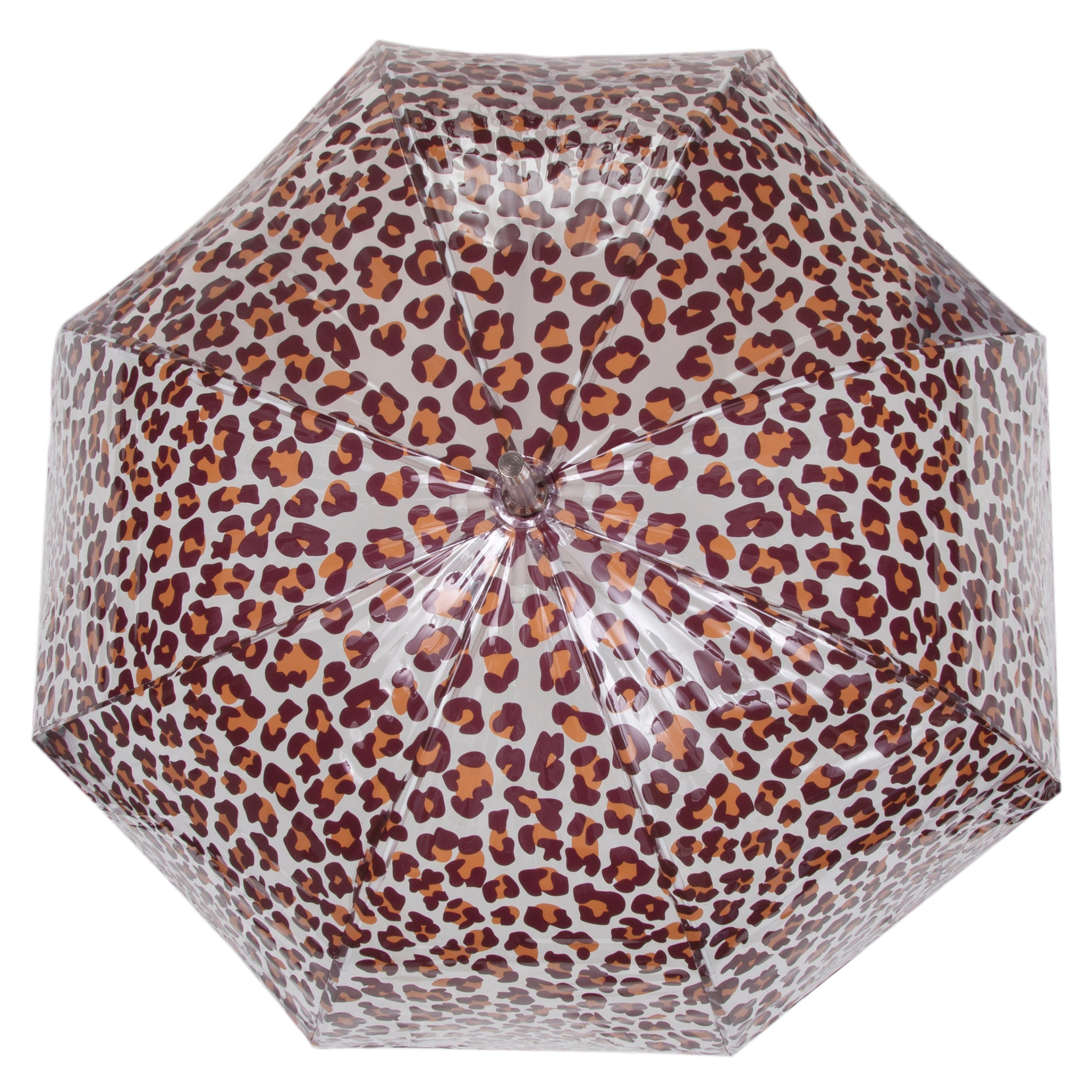 isotoner-parapluie-cloche-transparent-l-opard-94-cm image 5