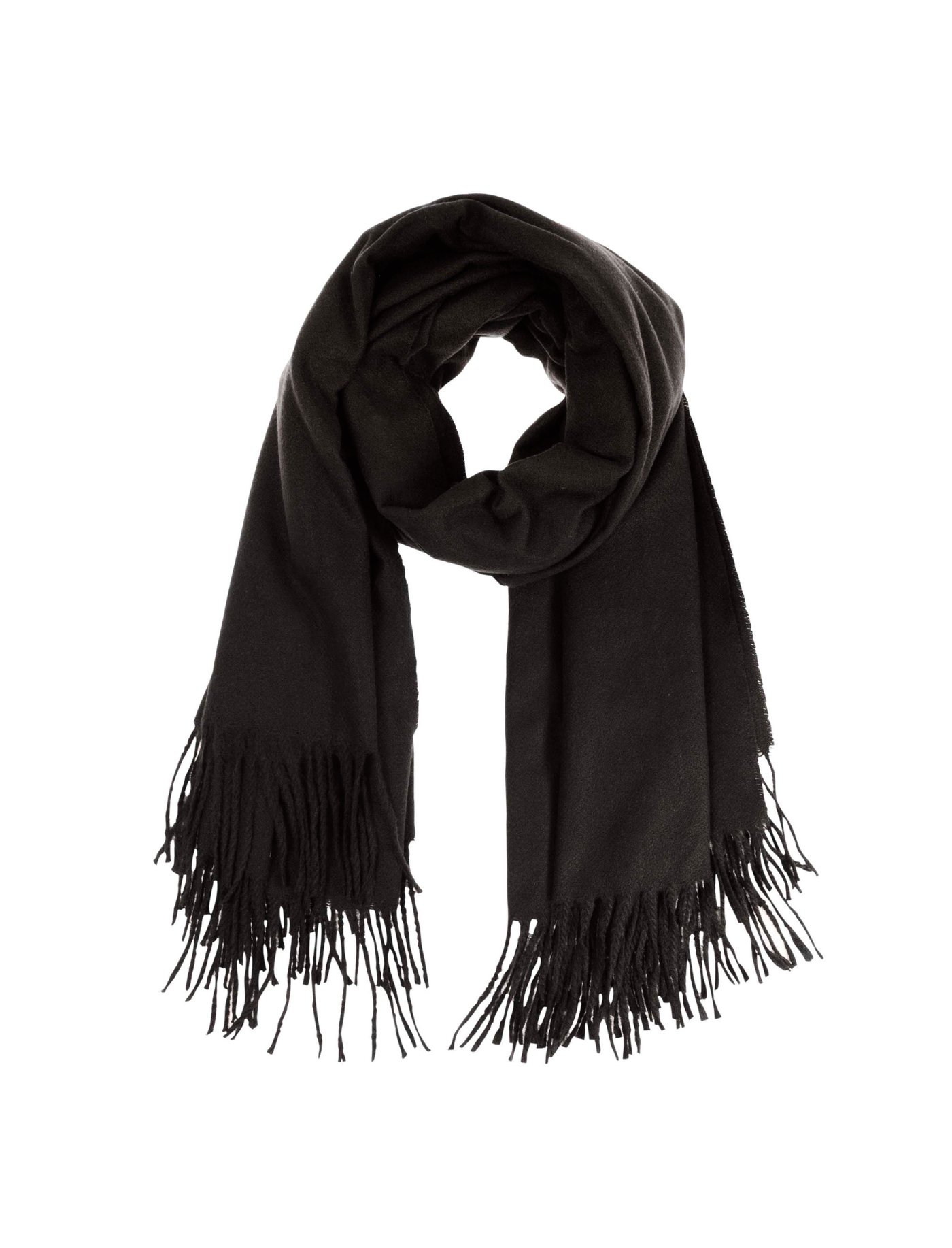 isotoner-charpe-plaid-femme-ultra-doux-noir-200-cm image 6