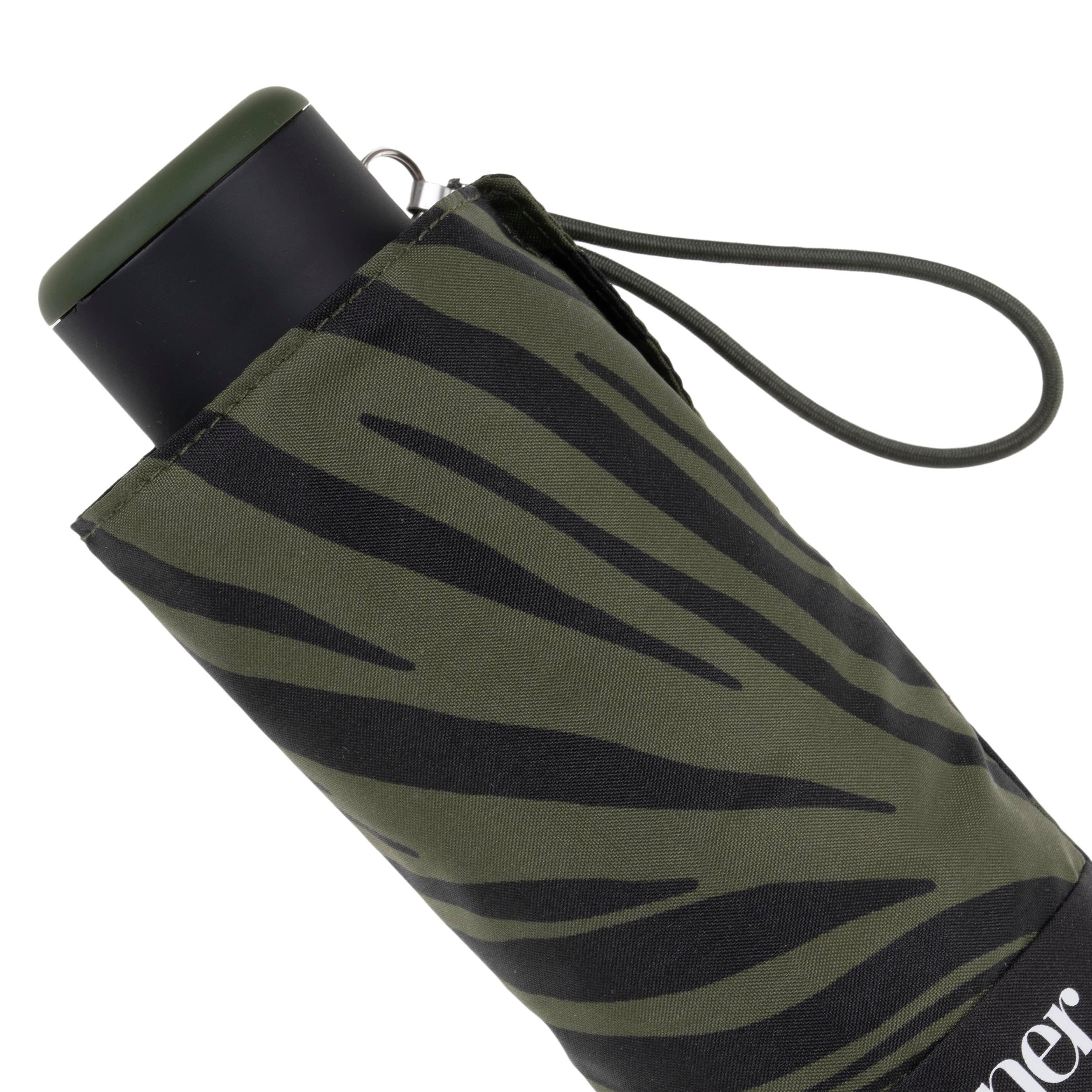 isotoner-parapluie-mini-slim-z-bre-kaki image 5