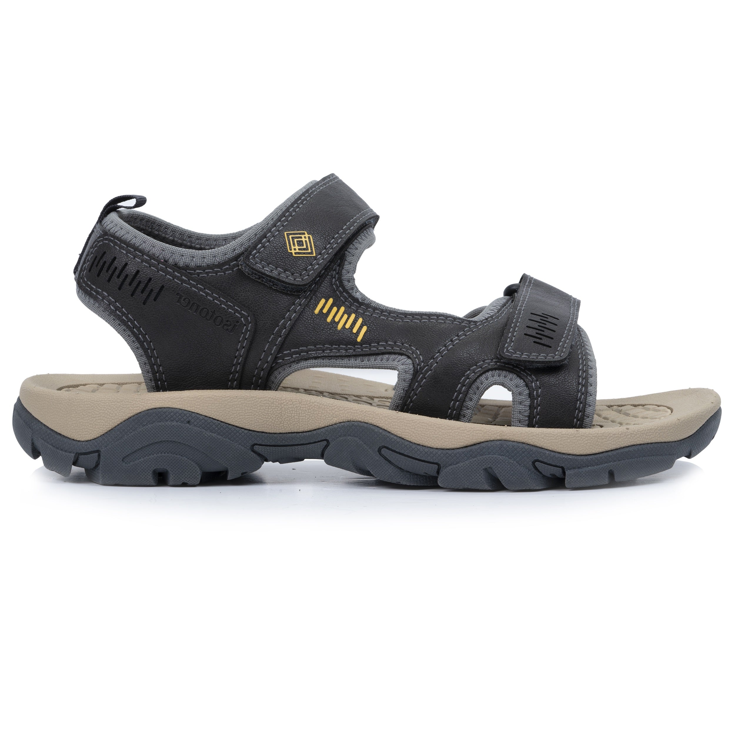isotoner-sandales-homme-sport-gris-everywear image 8