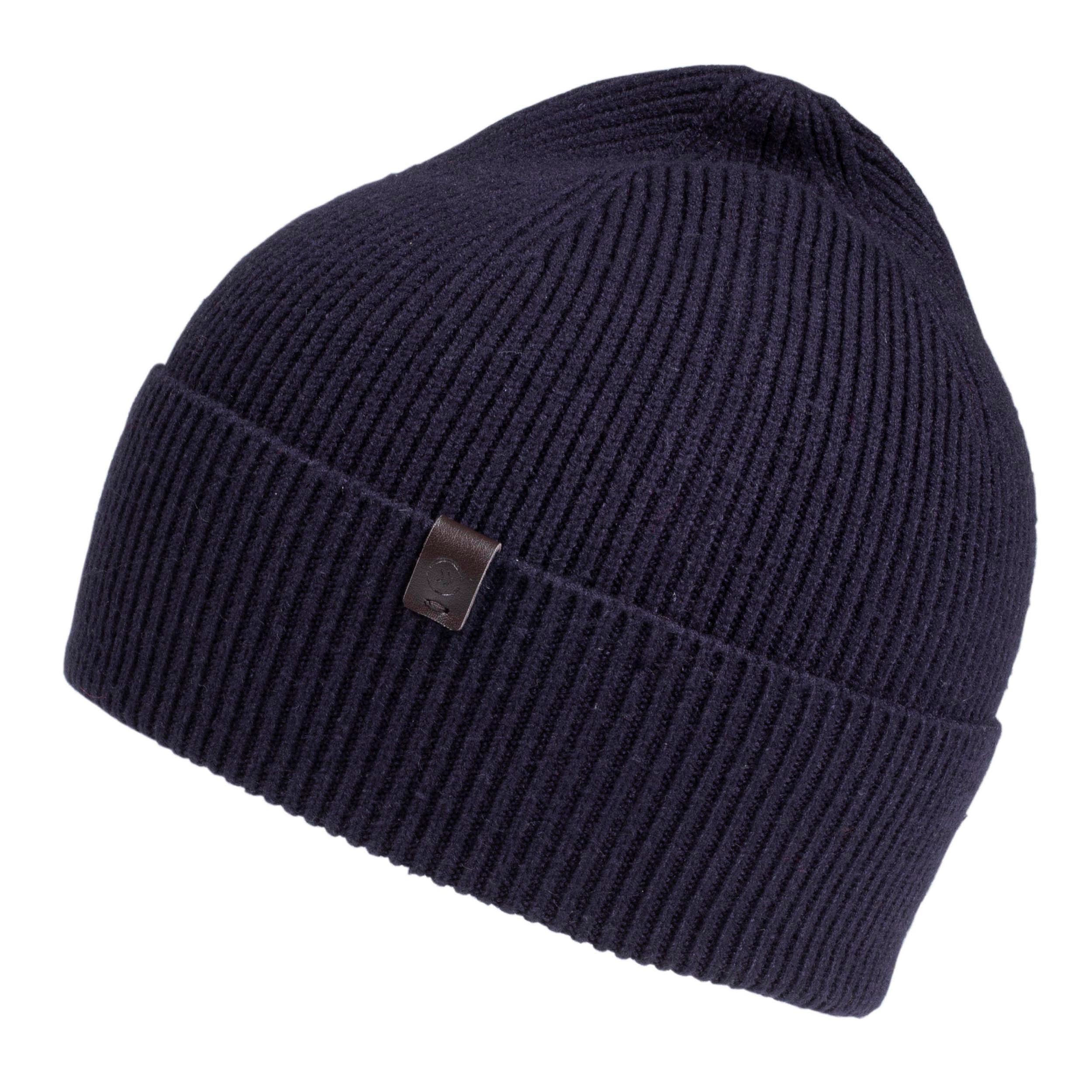 isotoner-bonnet-homme-ultra-doux-marine-taille-unique image 1