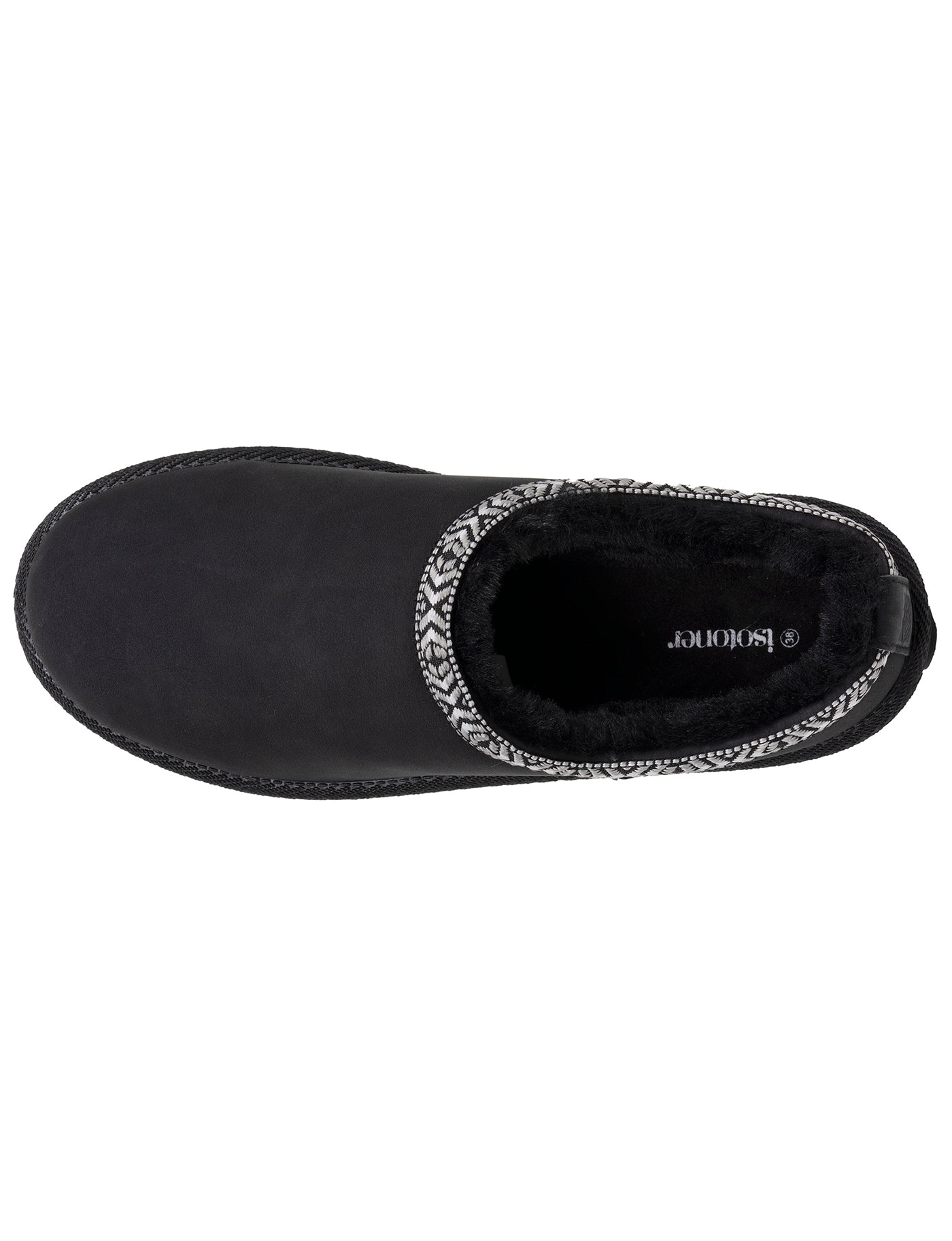 isotoner-sabots-cozy-femme-fourr-s-noir-everywear image 7
