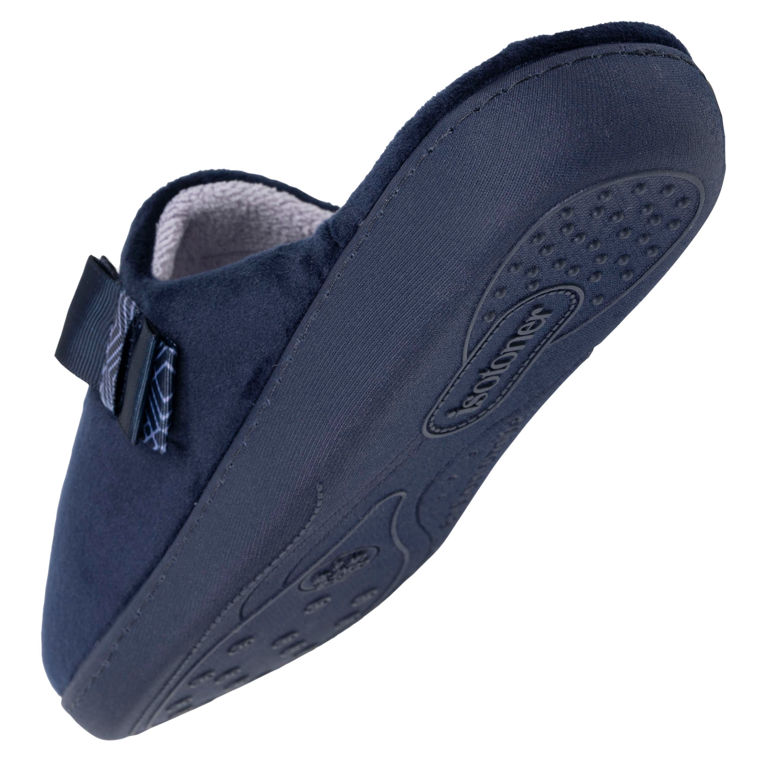 isotoner-chaussons-mules-femme-marine-n-ud-graphique image 5