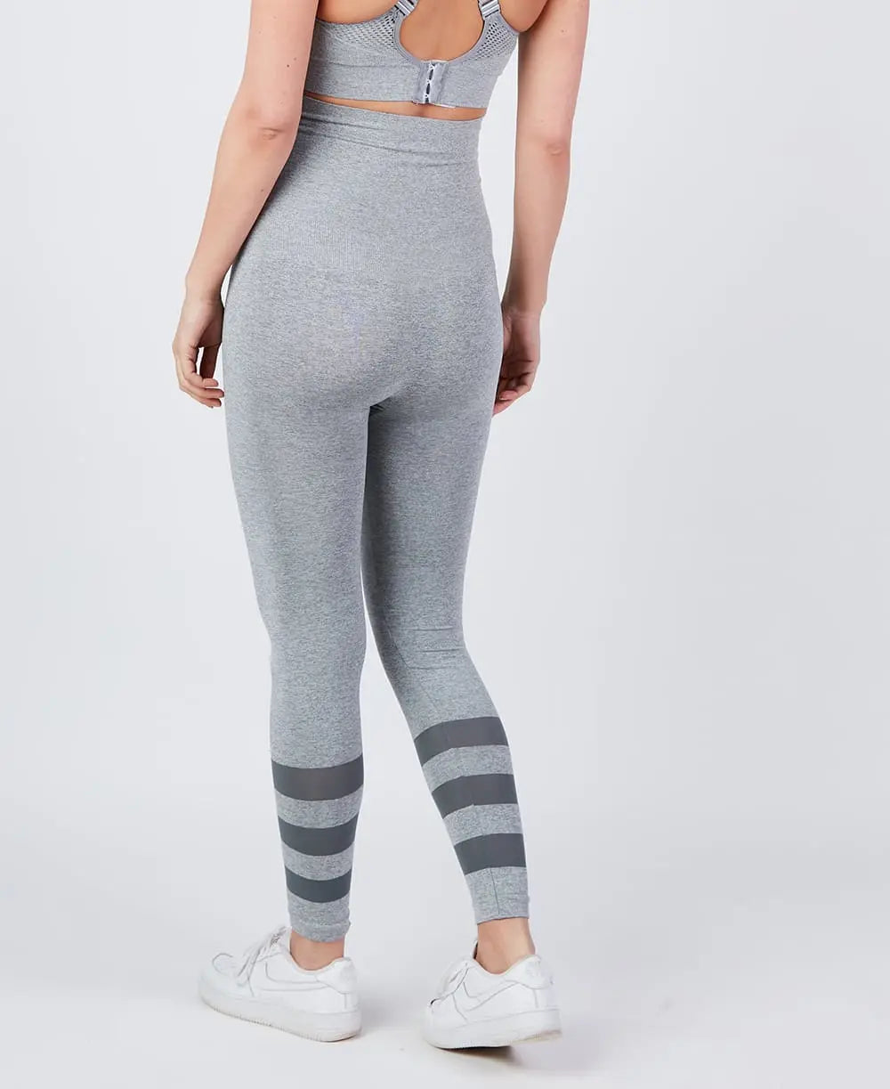 cache-c-ur-woma-legging-de-sport-et-de-grossesse-gris-sans-coutures image 6