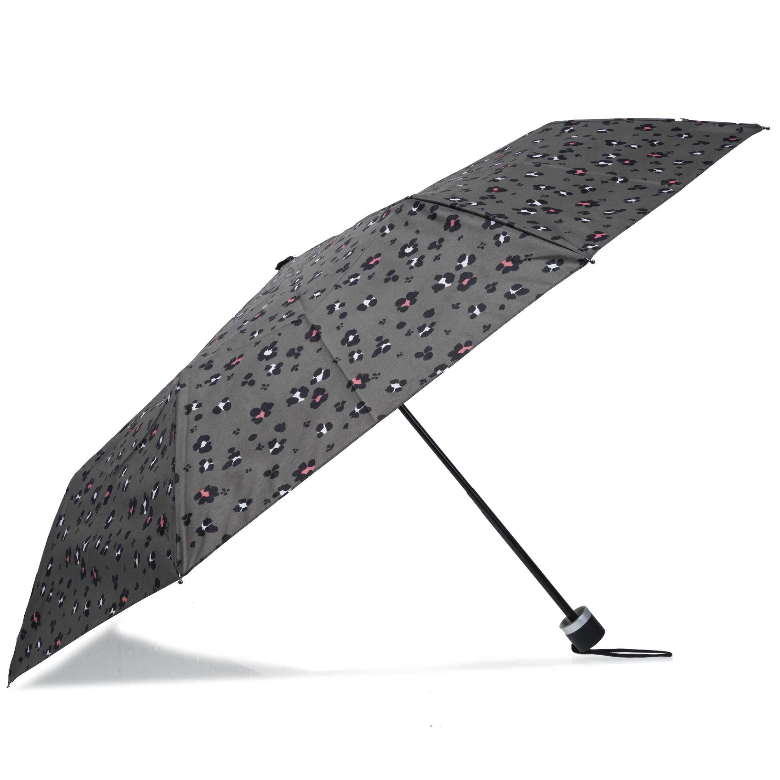 isotoner-parapluie-petit-prix-l-opard-kaki image 2