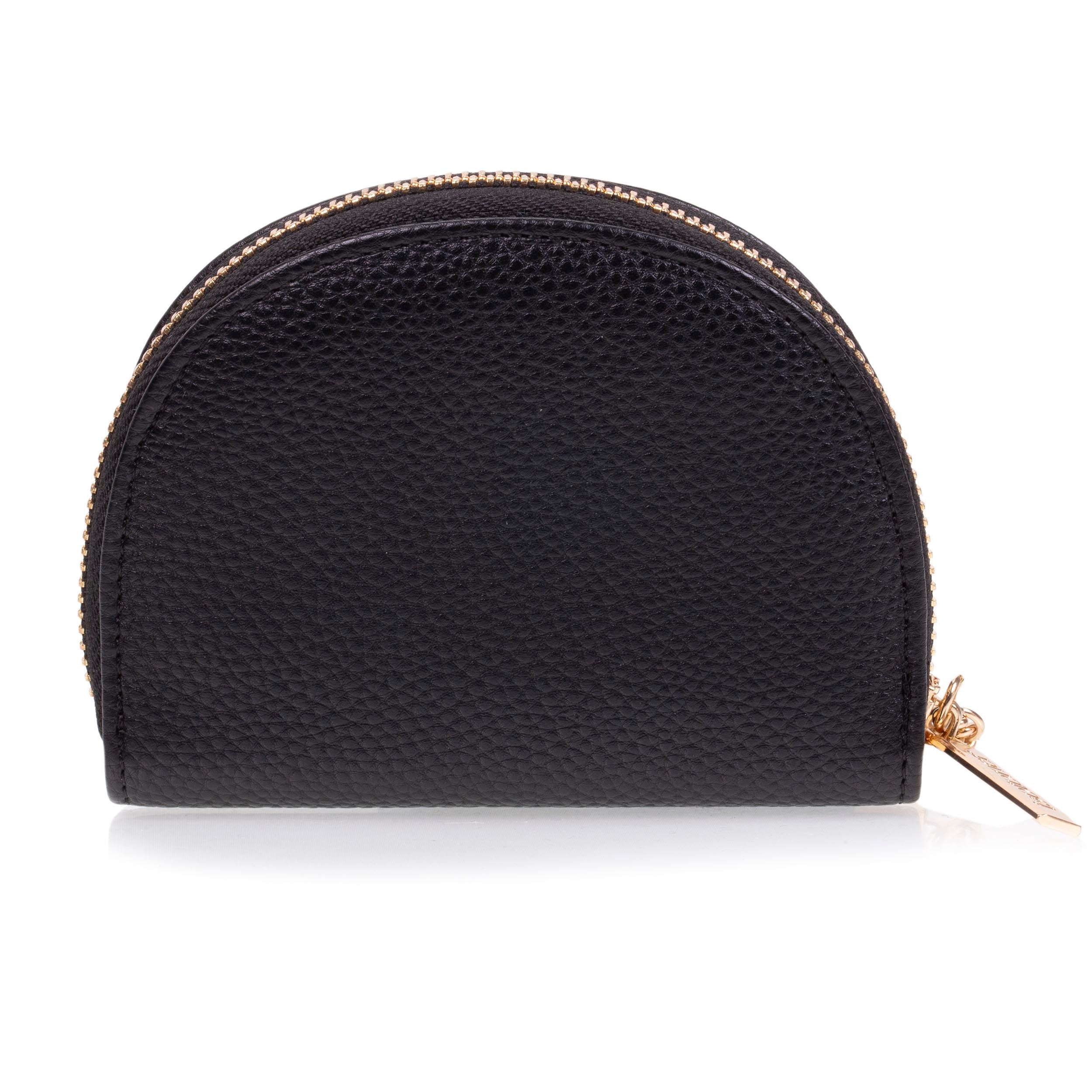 isotoner-porte-monnaie-demi-lune-femme-noir image 3