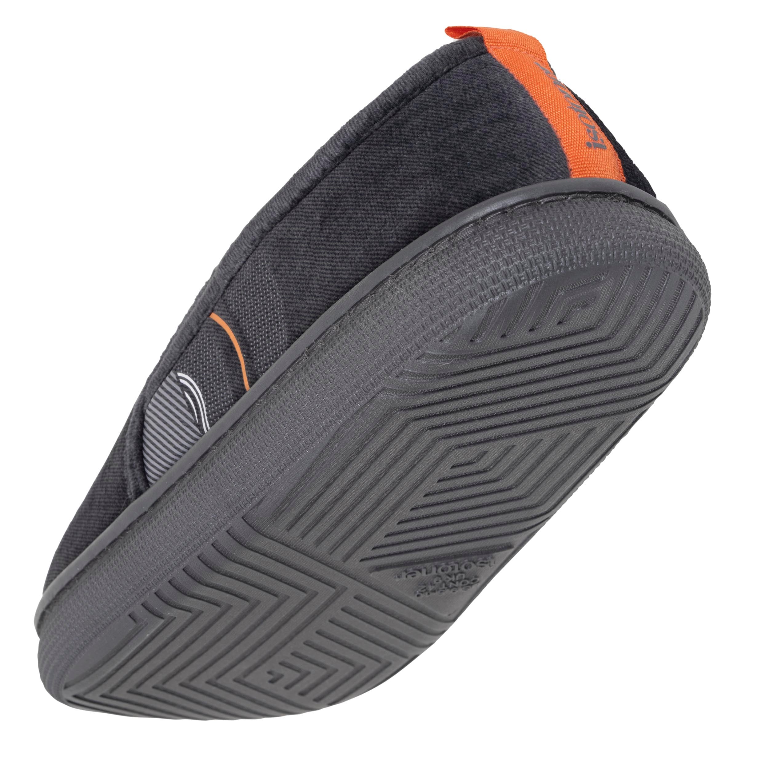 isotoner-chaussons-slippers-homme-gris-chin image 5