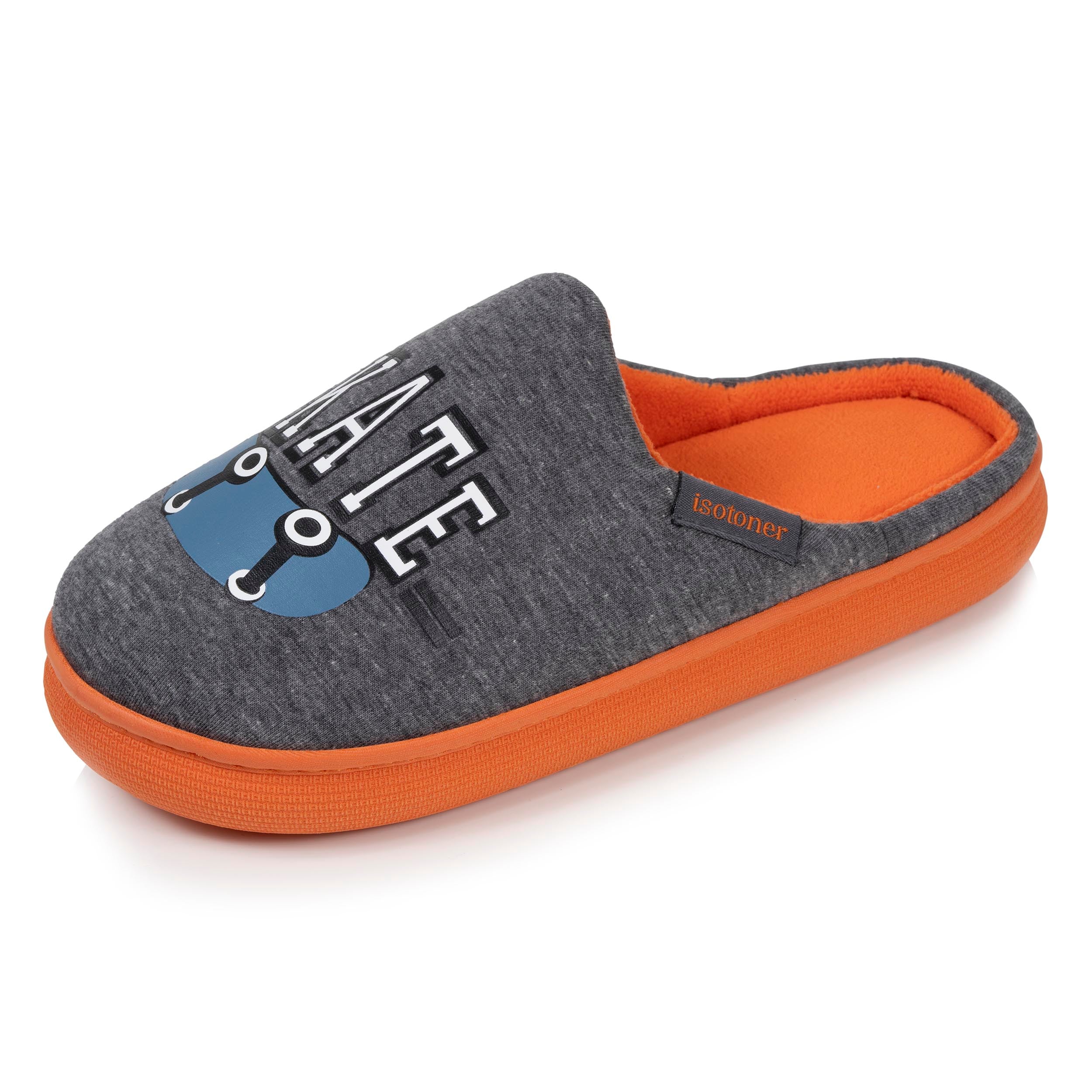 isotoner-mules-junior-bloup-gris-chin-gar-on image 1
