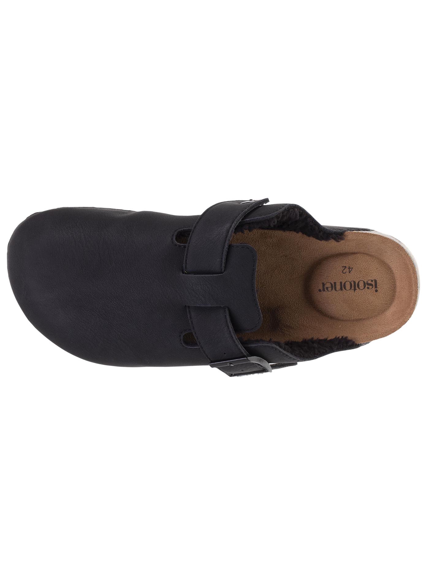 isotoner-sabots-fourr-s-homme-noir-everywear image 7