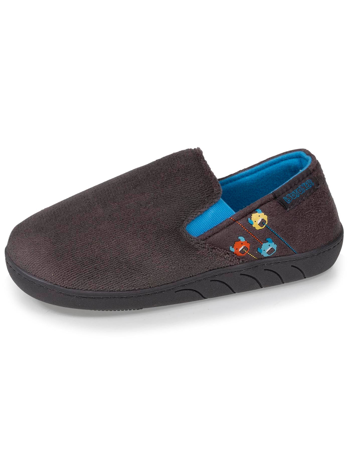isotoner-chaussons-sans-g-nes-junior-pixels-polaire image 6