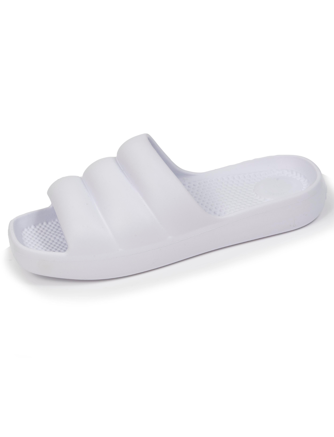 isotoner-mules-claquettes-femme-everywear-blanc image 6