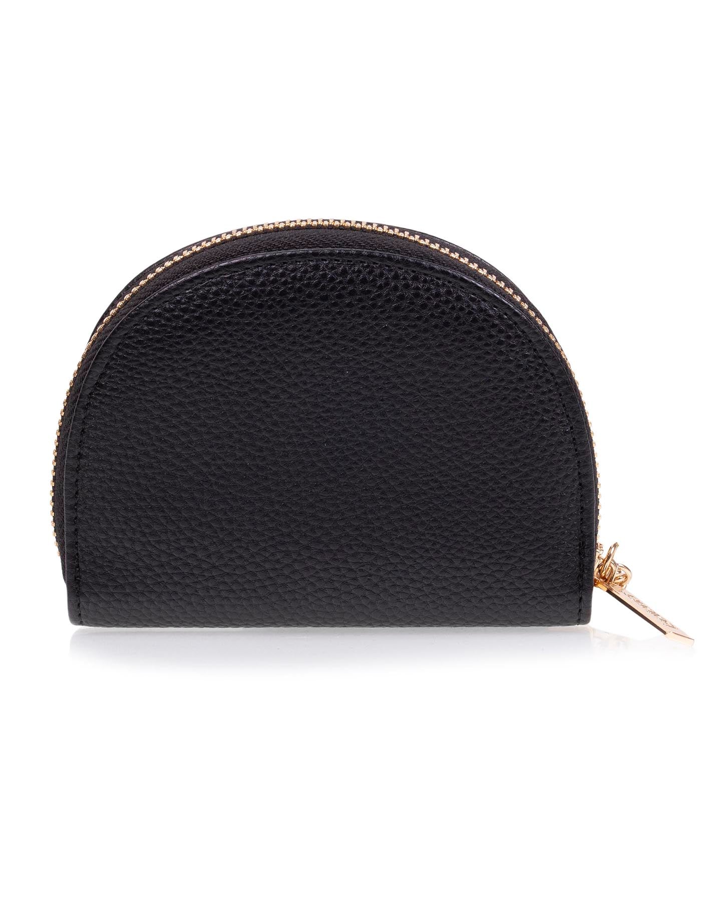 isotoner-porte-monnaie-demi-lune-femme-noir image 7