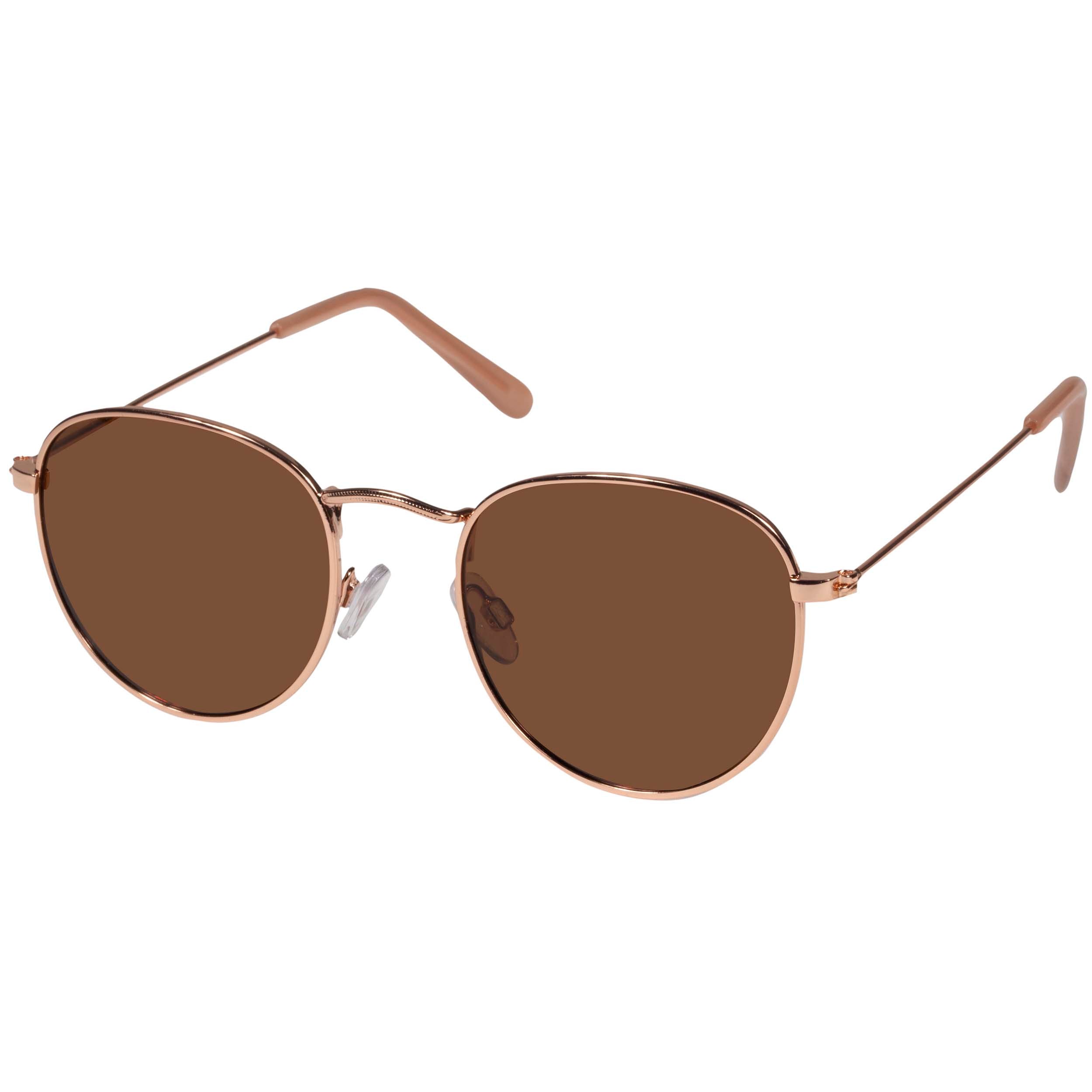 isotoner-lunettes-de-soleil-femme-ovale-or-rose-polaris image 2