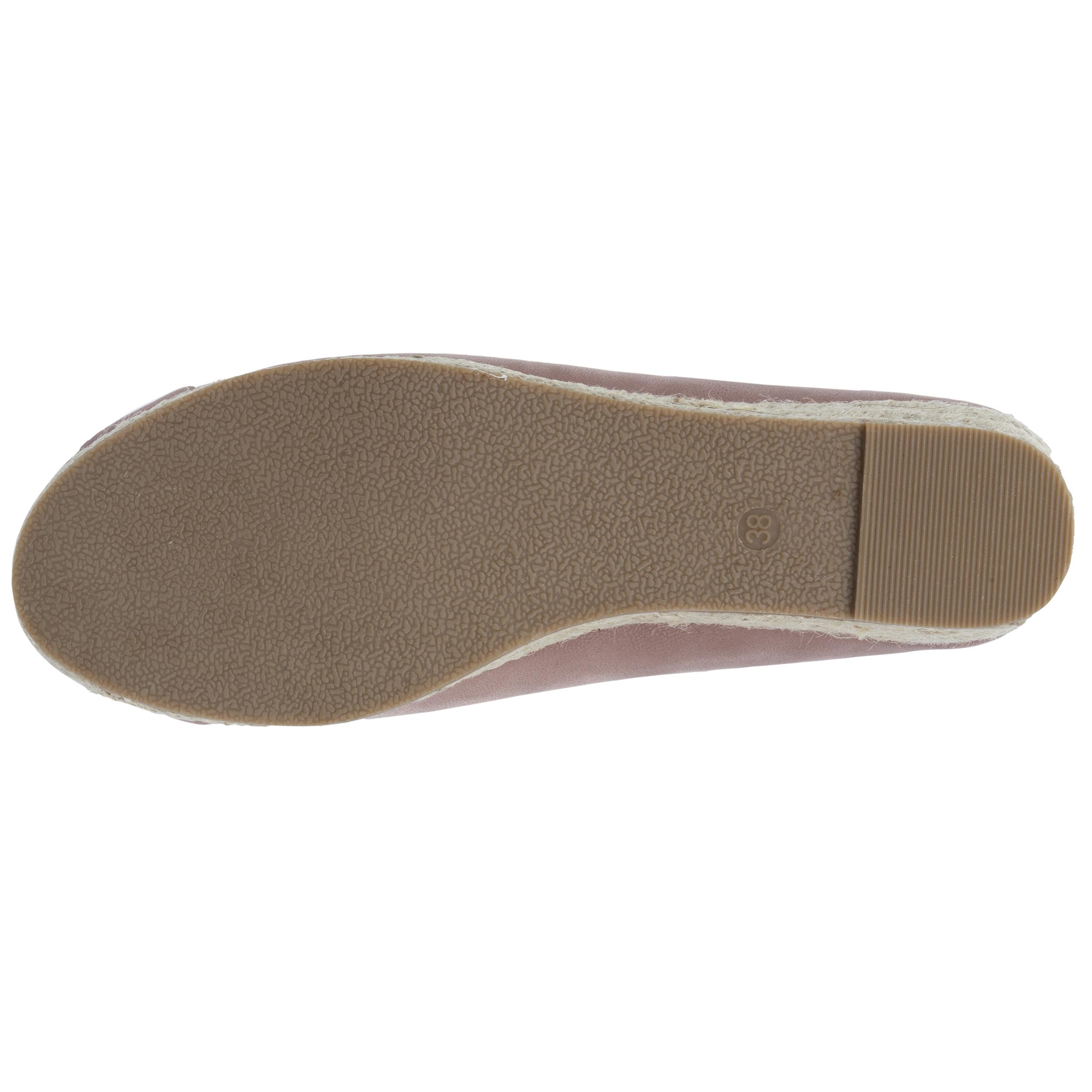 isotoner-ballerines-femme-corde-compens-rose-poudr image 5