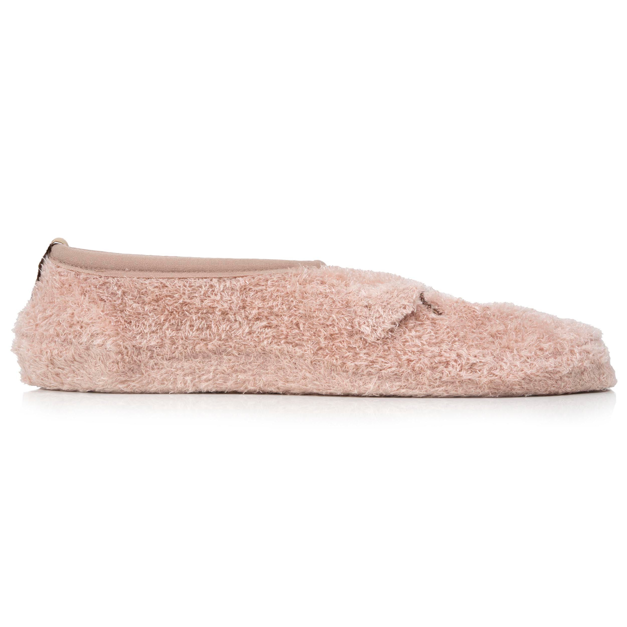 isotoner-chaussettes-d-int-rieur-femme-chat-abricot image 8