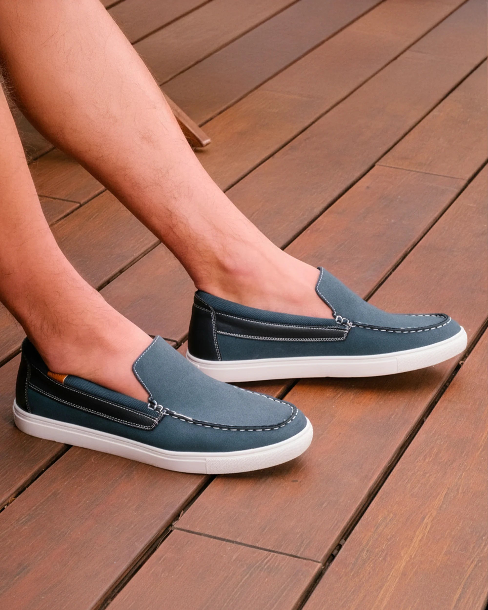 isotoner-mocassins-homme-marine image 2