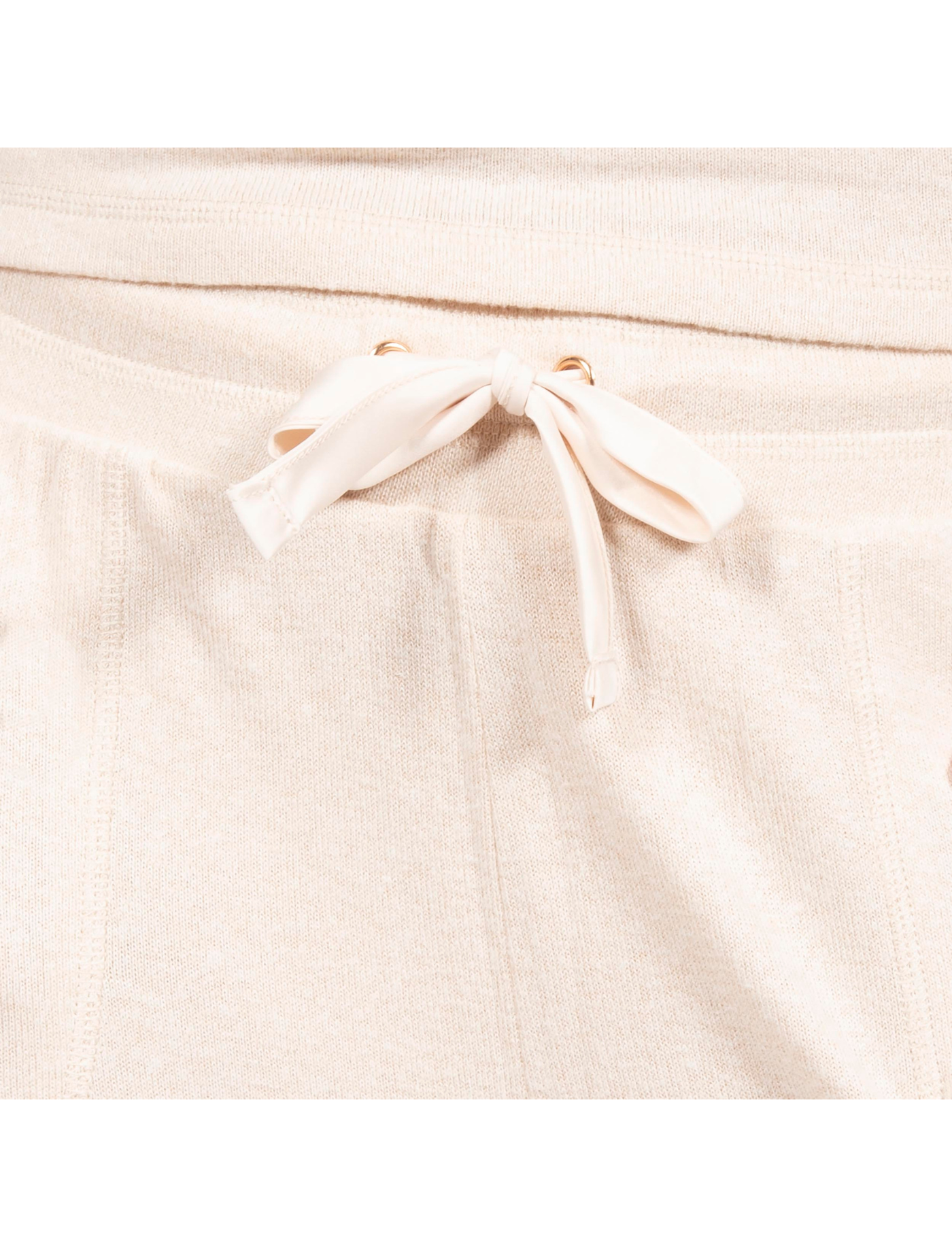 isotoner-pantalon-large-femme-beige-homewear-ultra-doux image 7