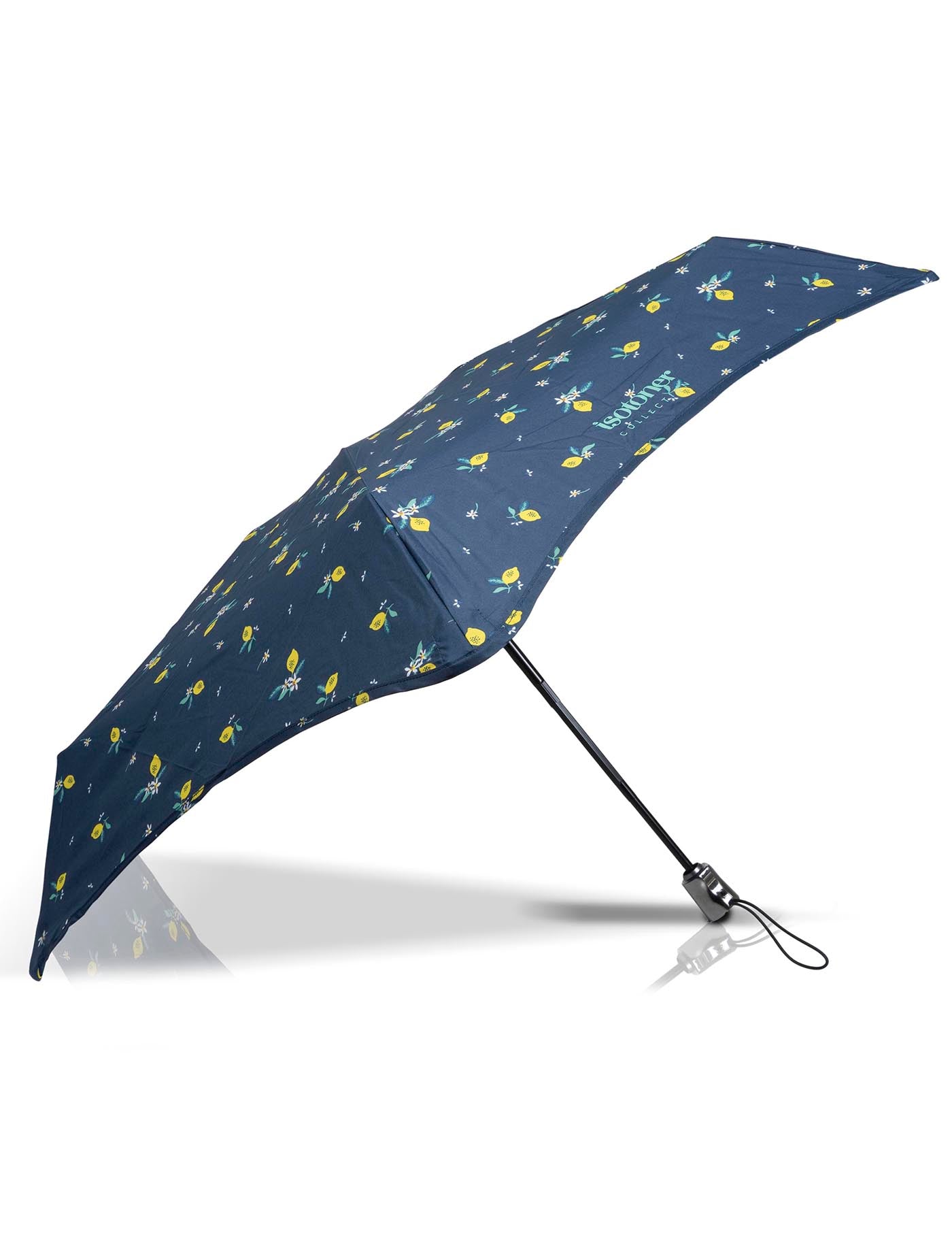 isotoner-parapluie-x-tra-solide-23-cm-automatique-citron-jaune image 7