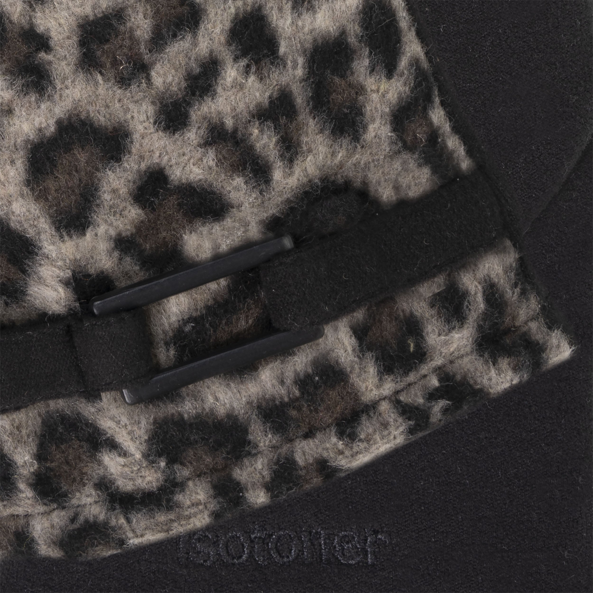 isotoner-gants-femme-l-opard-tactiles-doubl-s-noir image 3