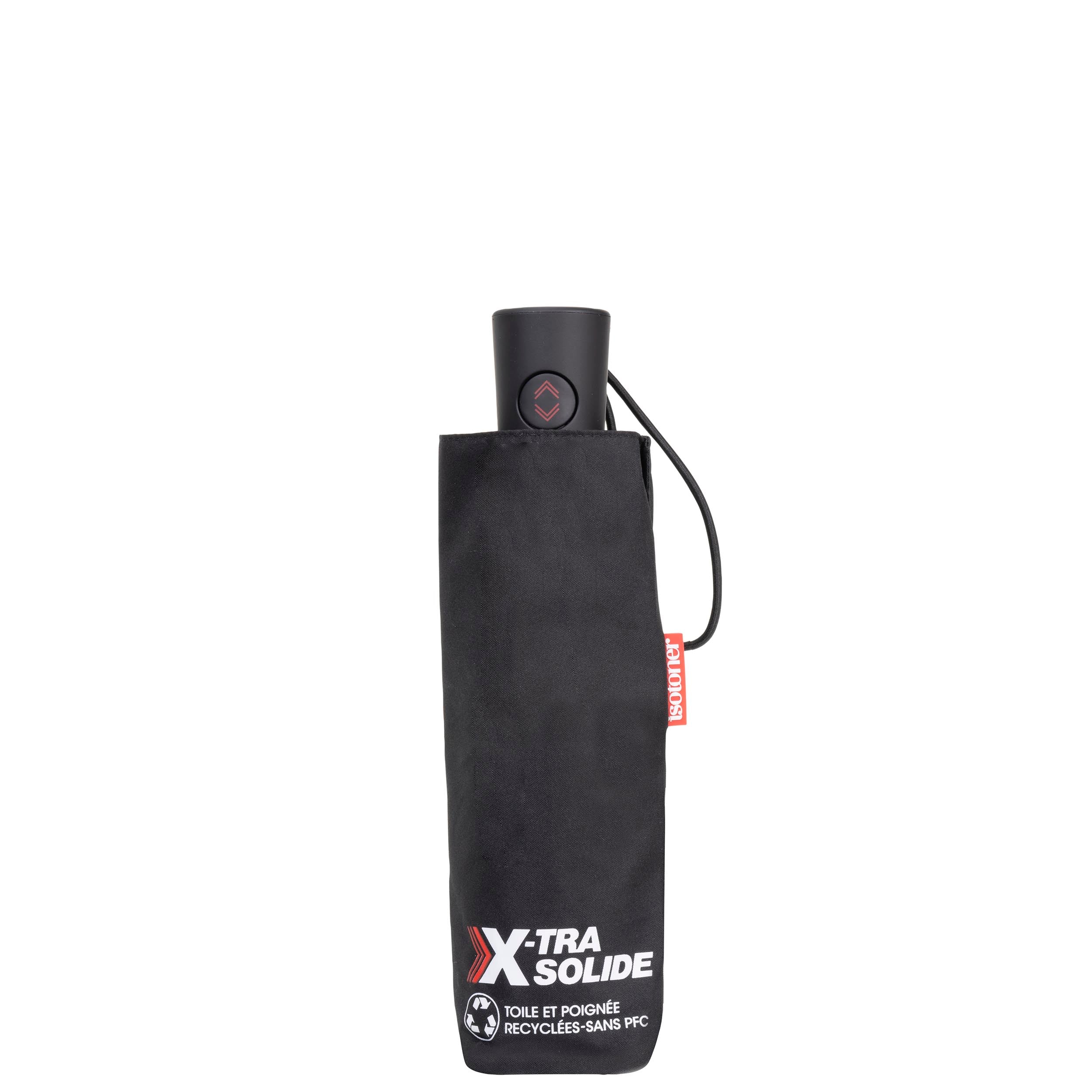 isotoner-parapluie-x-tra-solide-d-perlant-noir image 4