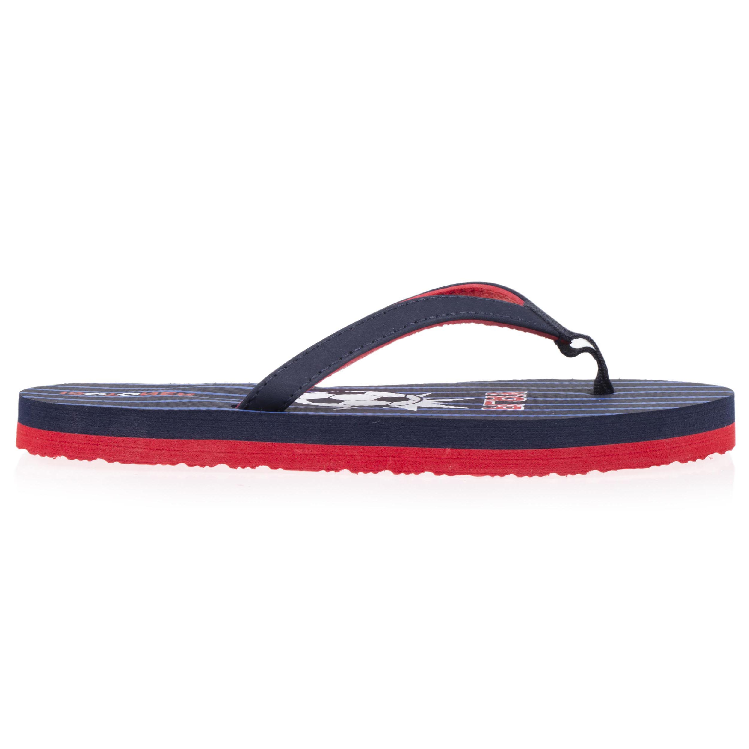 isotoner-tongs-enfant-football-marine-semelle-moelleuse image 8