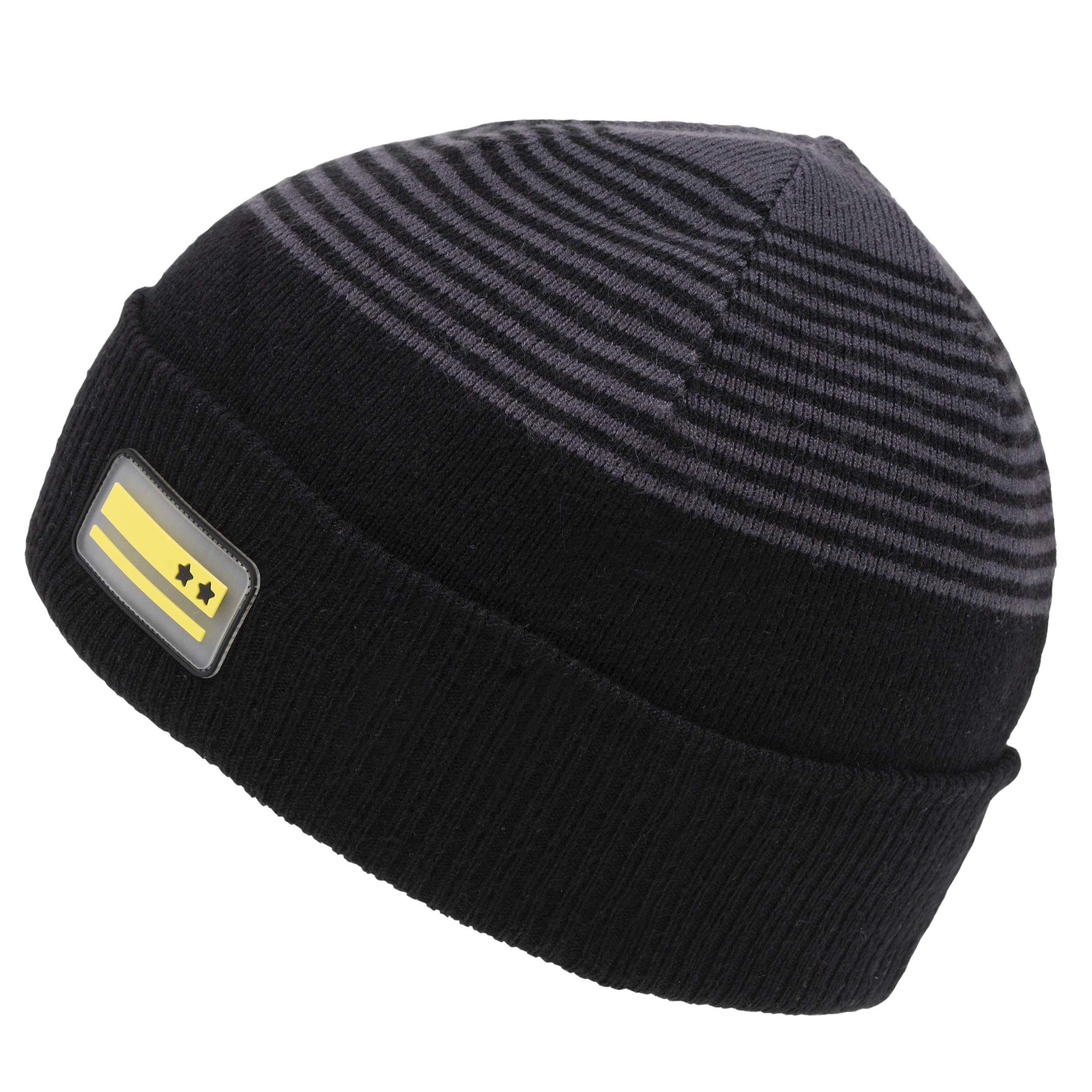 isotoner-bonnet-enfant-6-12-ans-maille-ultra-doux-noir image 1