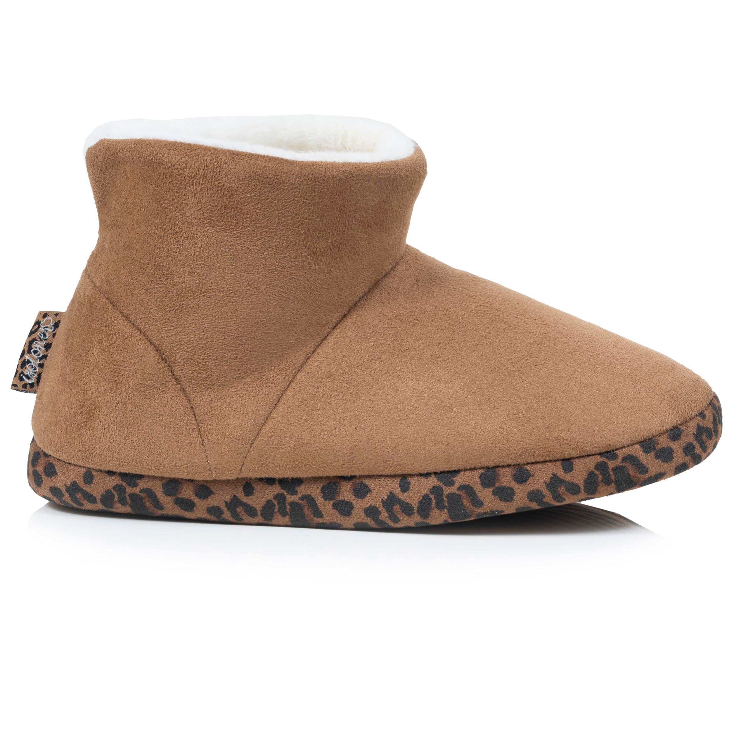 isotoner-chaussons-bottillons-femme-su-dine-l-opard image 8