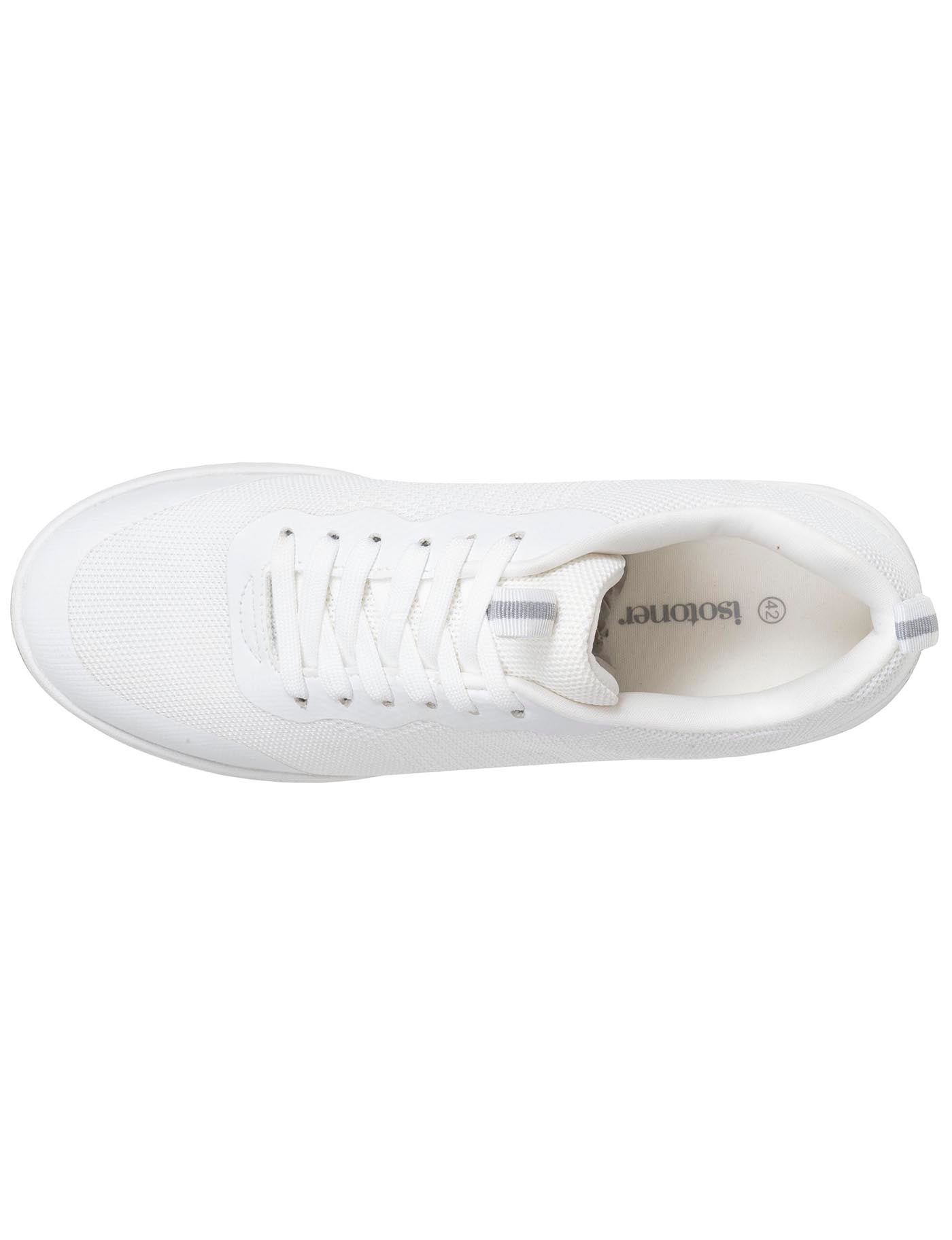 isotoner-baskets-homme-lacets-blanc image 7