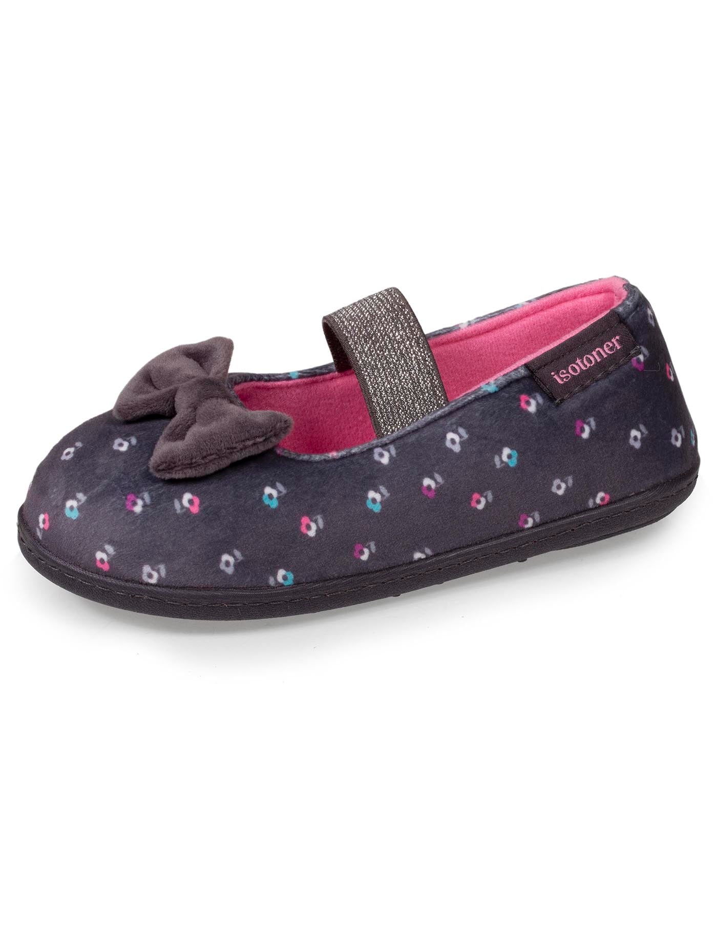 isotoner-chaussons-ballerines-enfant-fleurs-fille image 6
