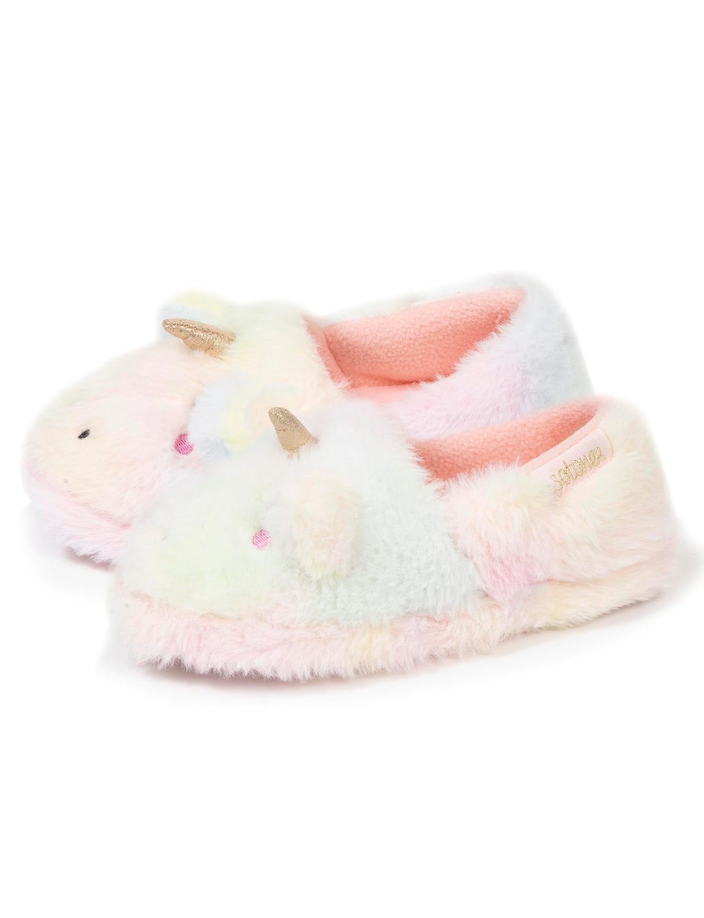 isotoner-chaussons-slippers-fille-licorne-multicolor image 6