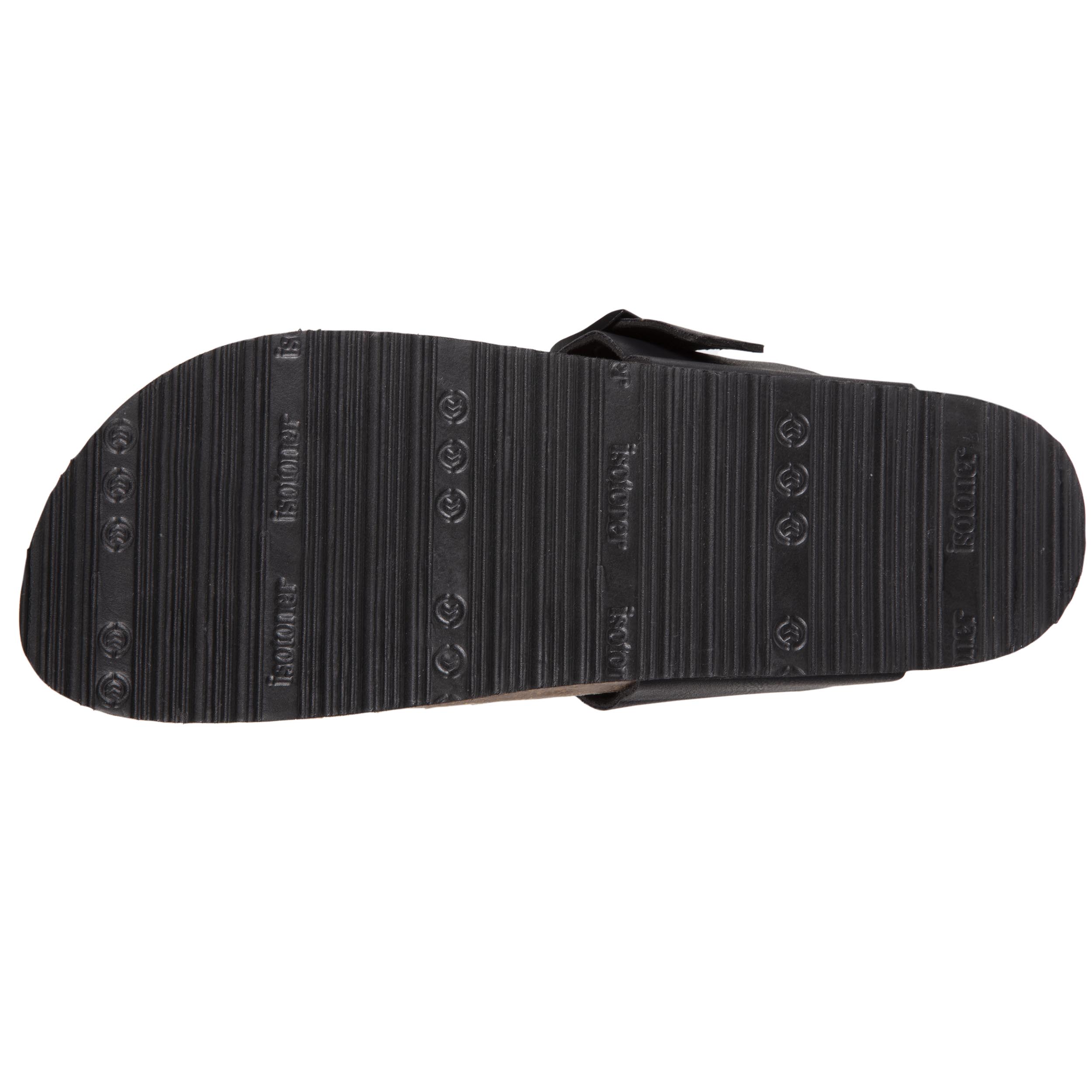 isotoner-mules-sandales-homme-bride-noir image 4
