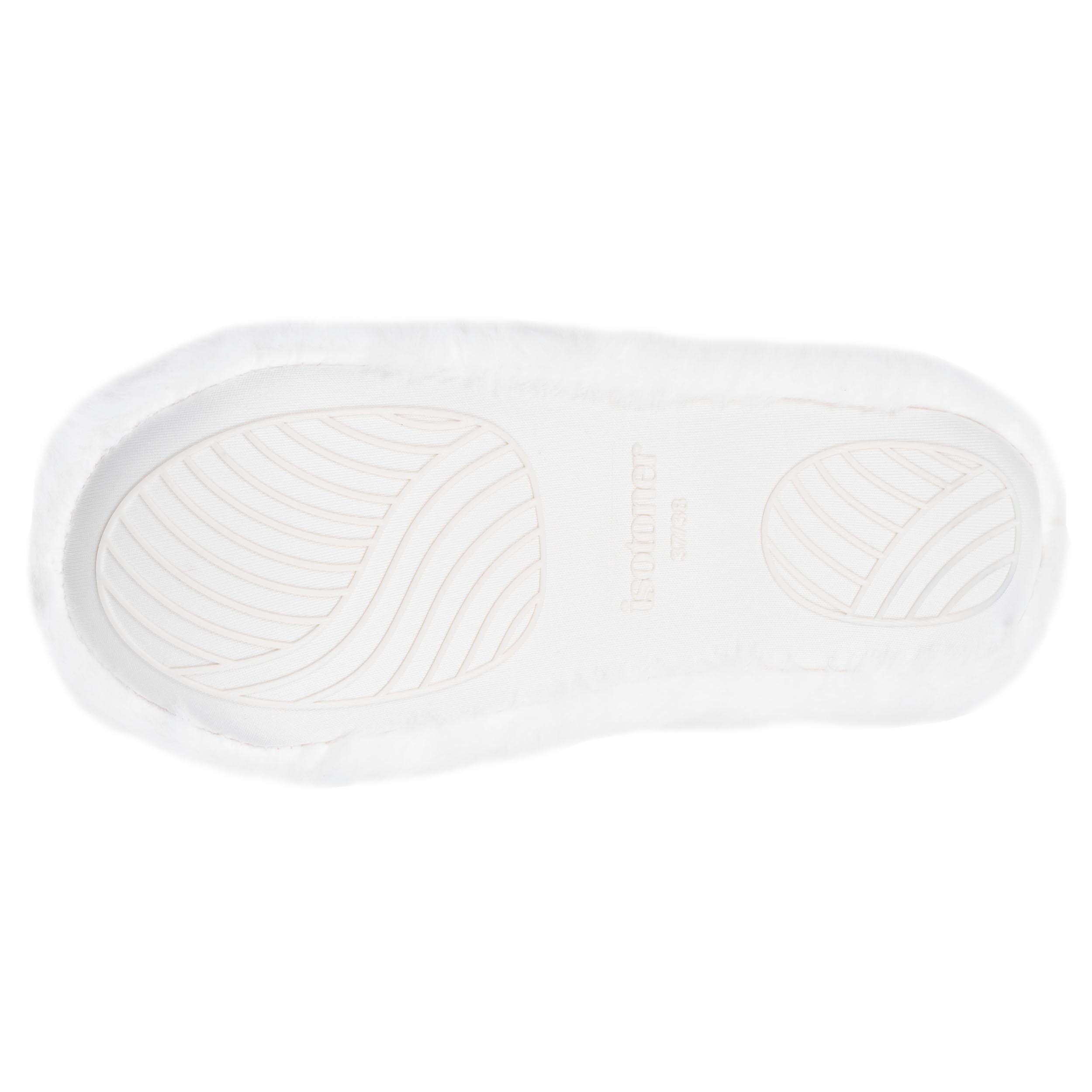 isotoner-chaussons-bottillons-femme-ivoire image 5