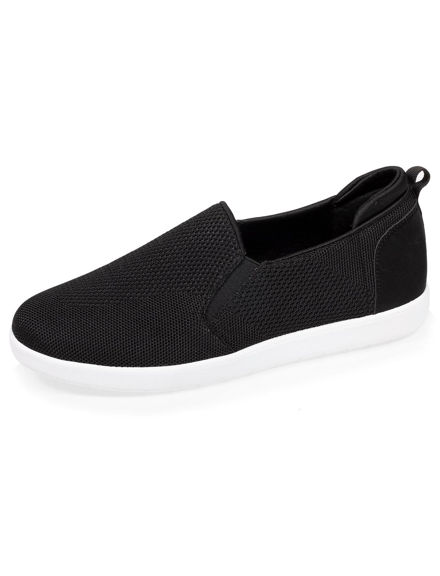 isotoner-baskets-homme-enfiler-noires-everywear image 6