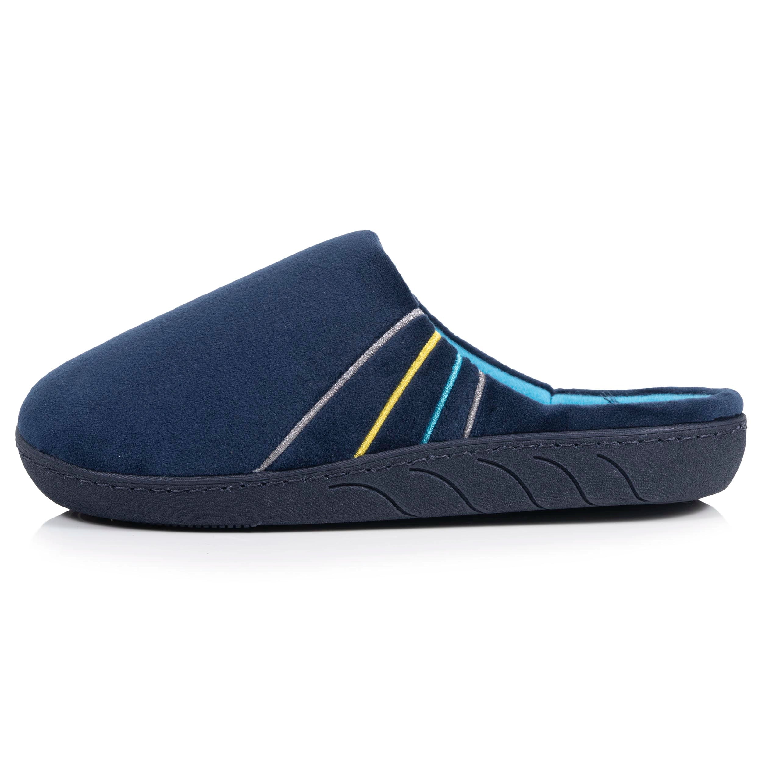 isotoner-chaussons-mules-junior-marine image 3