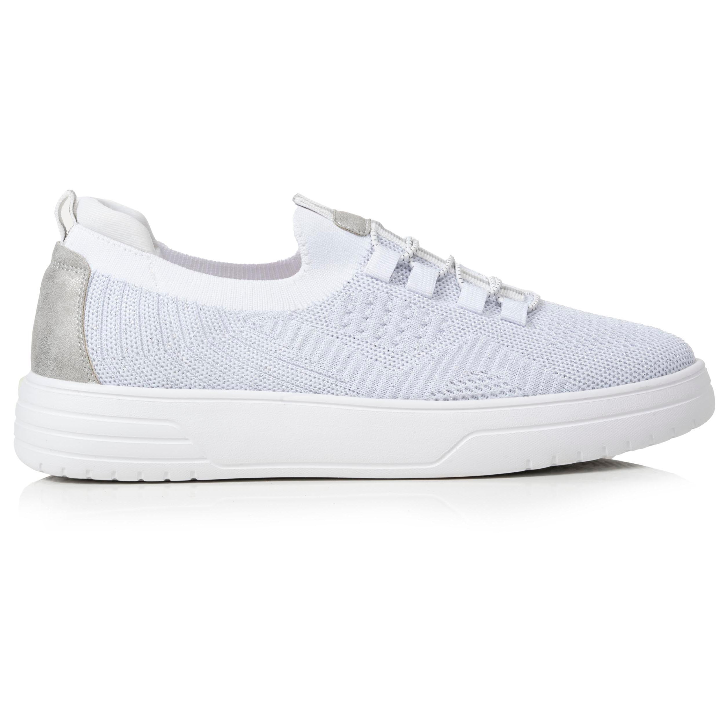 isotoner-baskets-slip-on-plateforme-femme-blanc-everywear image 8