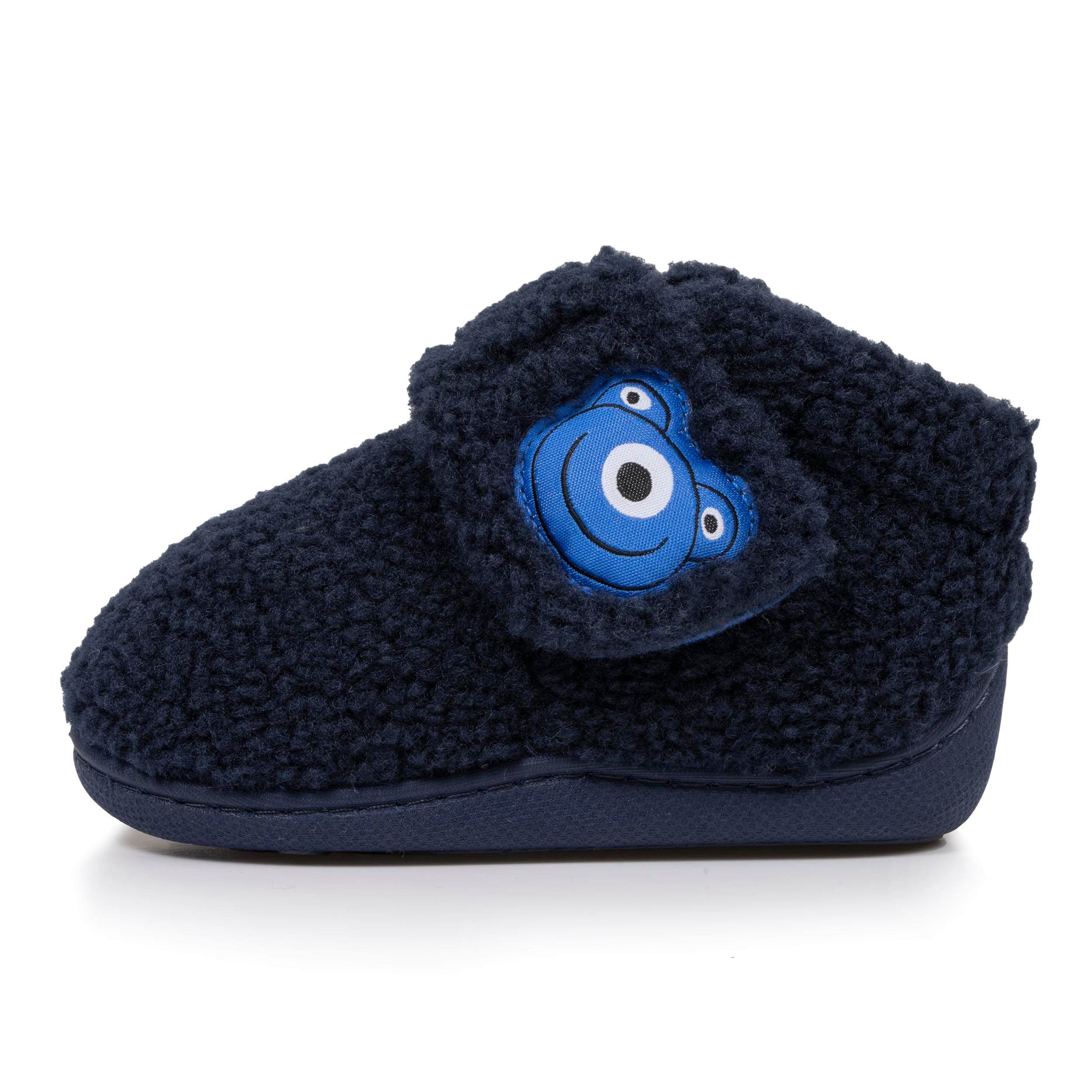 isotoner-chaussons-bottillons-scratch-b-b-marine-monstre image 3